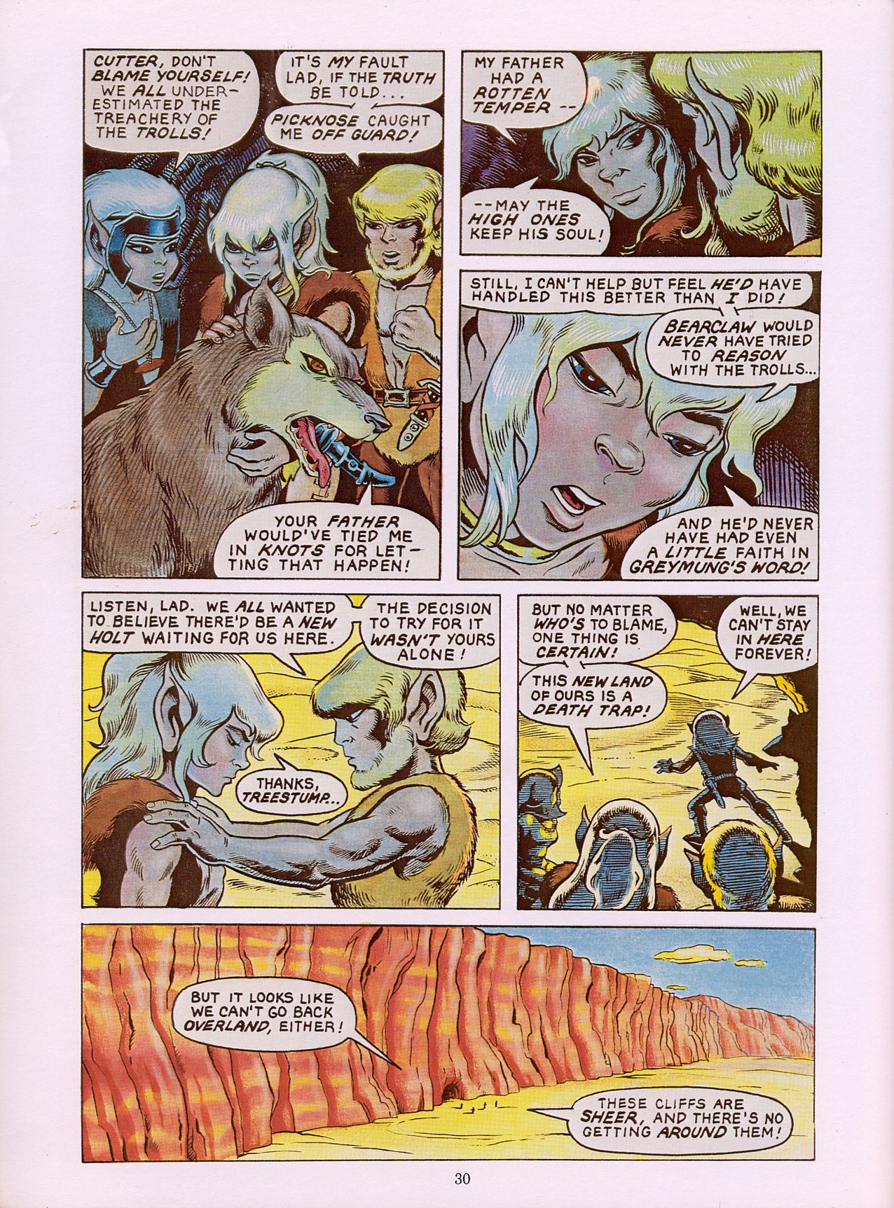 Read online ElfQuest (Starblaze Edition) comic -  Issue # TPB 1 - 38
