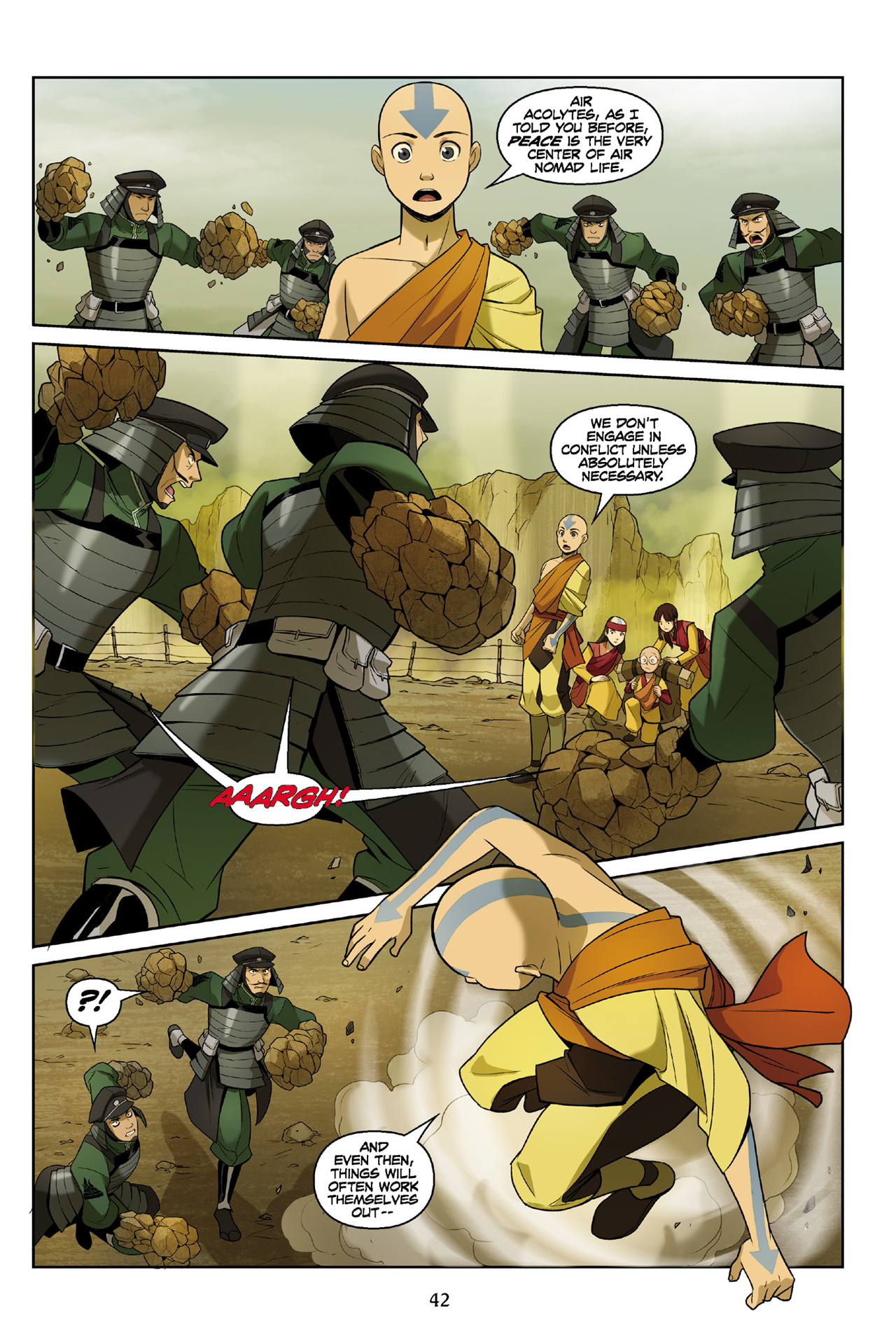 Read online Nickelodeon Avatar: The Last Airbender - The Rift comic -  Issue # Part 1 - 42