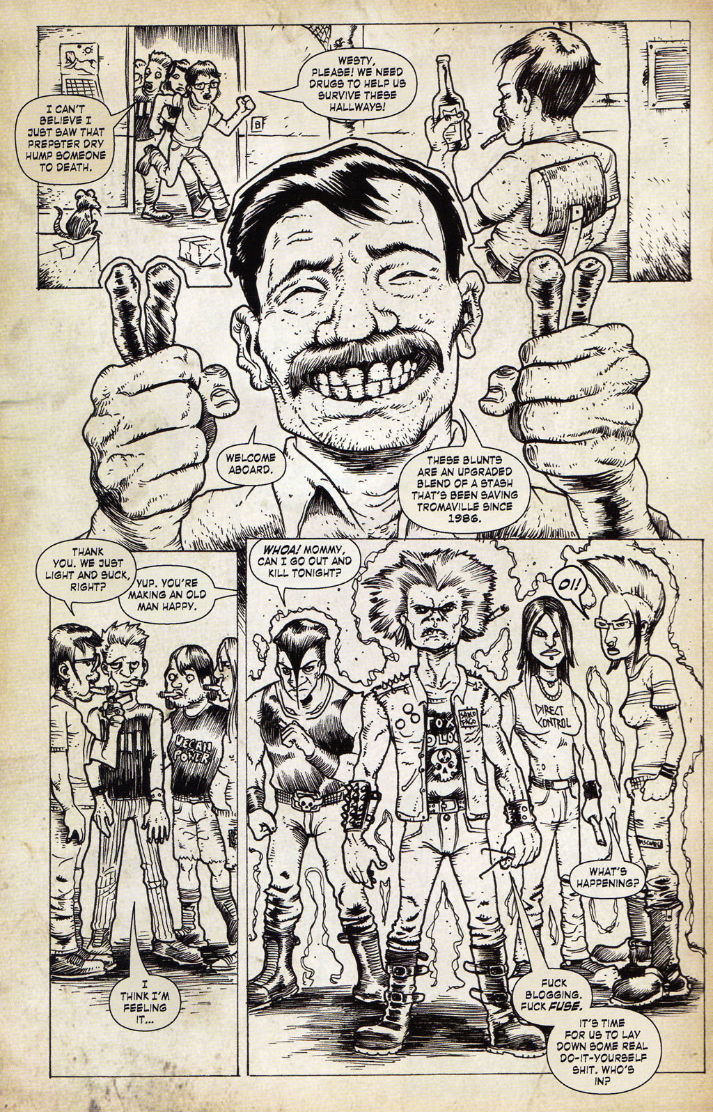 Read online Lloyd Kaufman Presents: The Toxic Avenger and Other Tromatic Tales comic -  Issue # TPB (Part 1) - 26