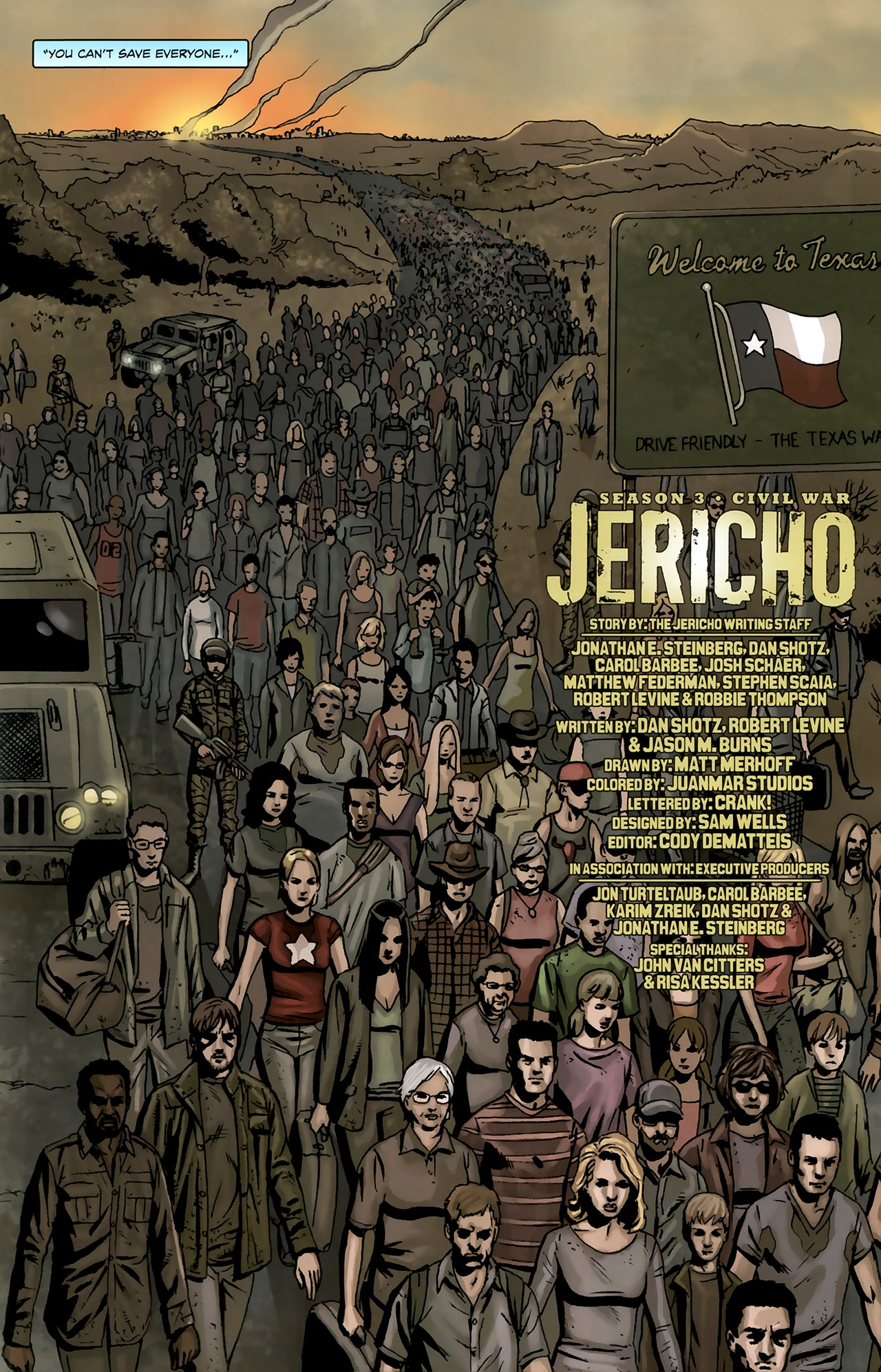 Read online Jericho comic -  Issue #2 - 5