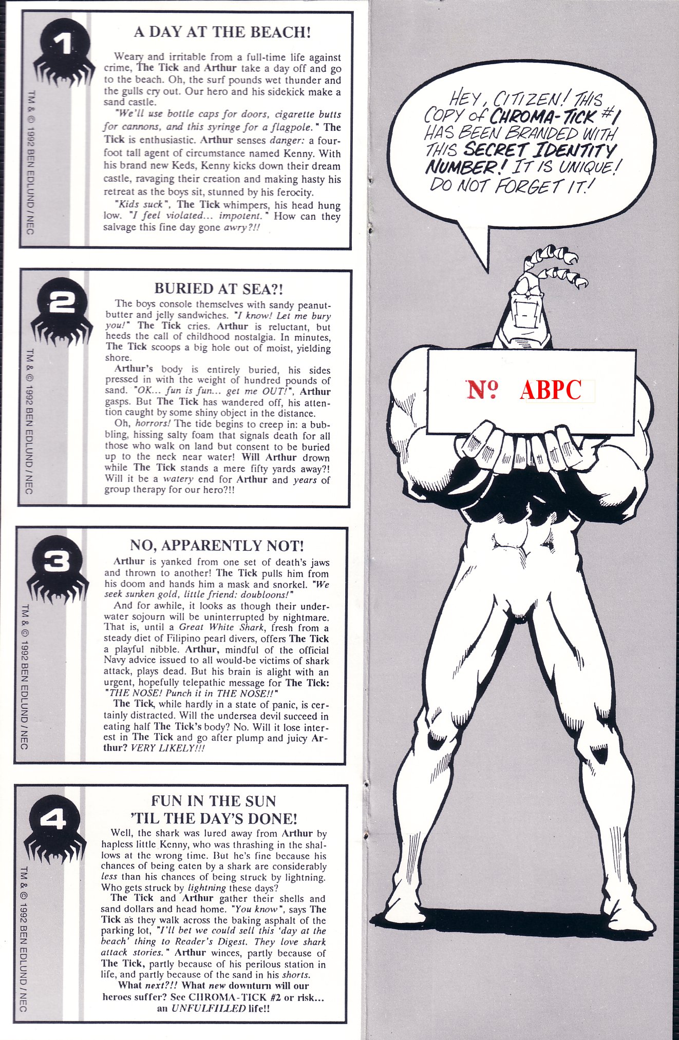 Read online The Tick comic -  Issue #1 - 45