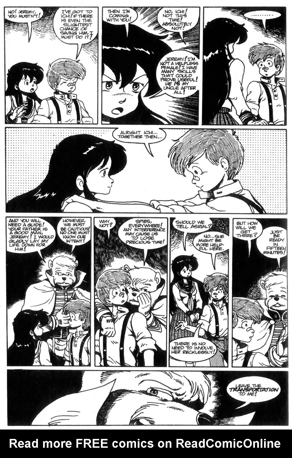 Read online Ninja High School (1986) comic -  Issue #15 - 17