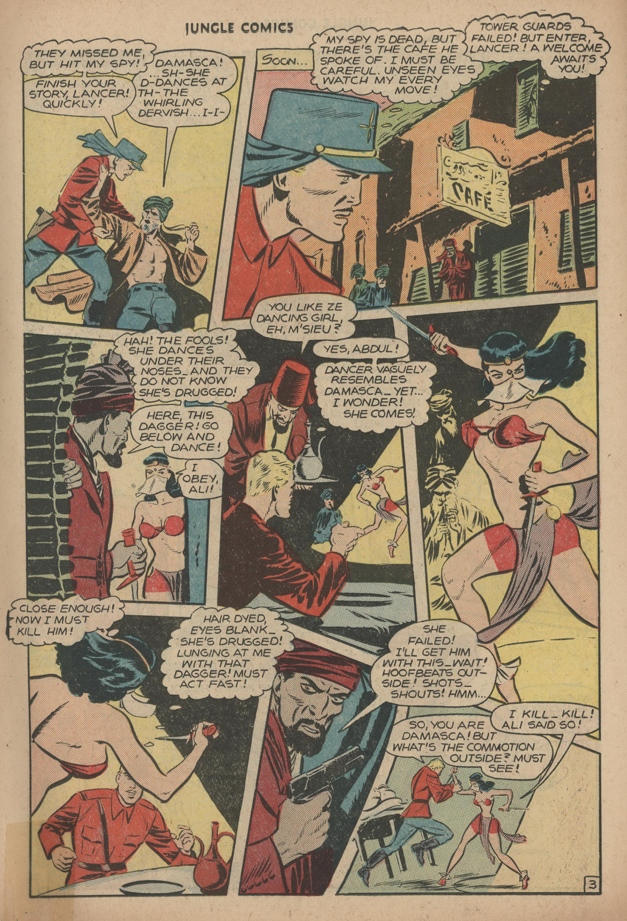 Read online Jungle Comics comic -  Issue #85 - 21