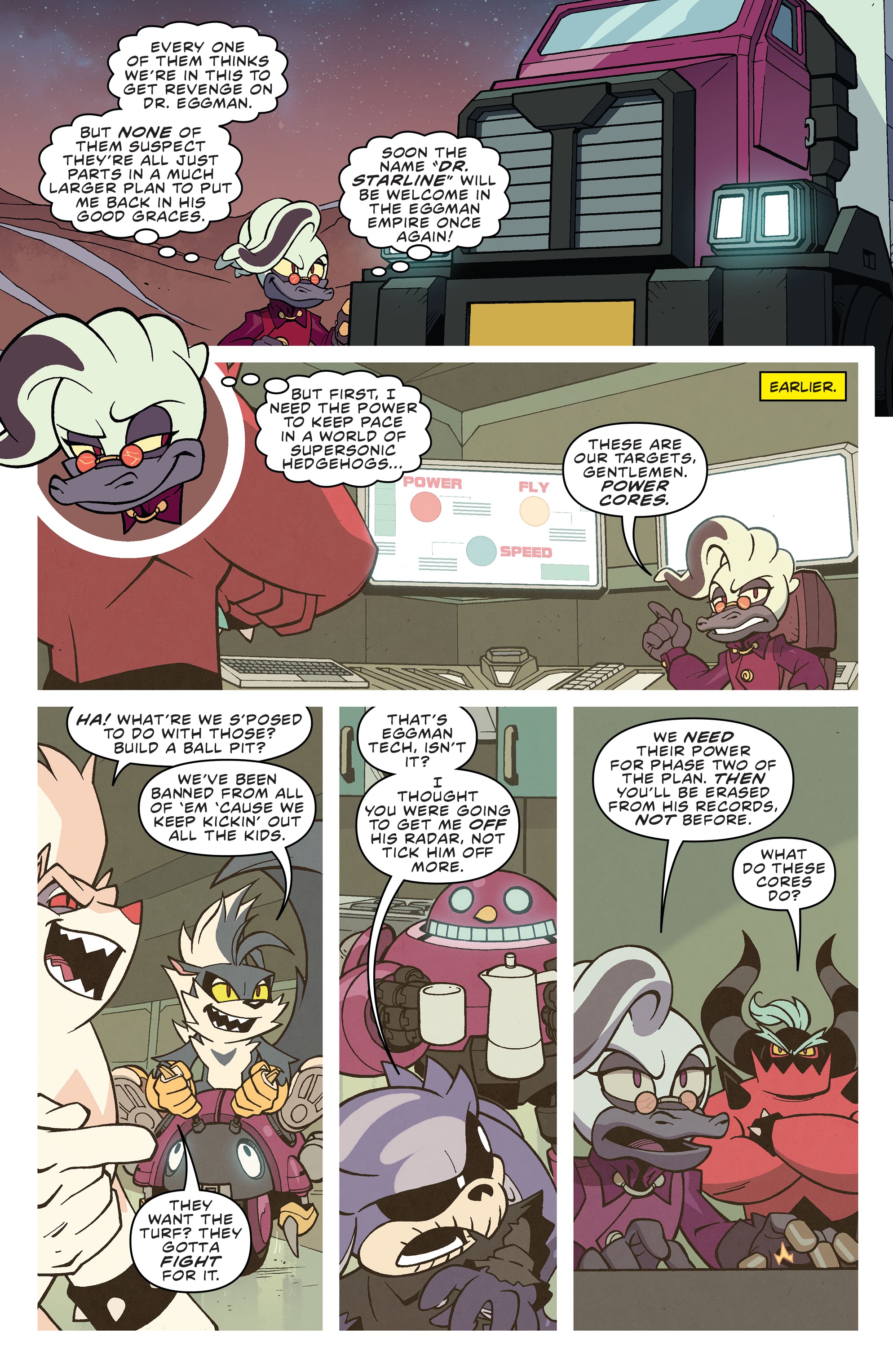 Read online Sonic the Hedgehog: Bad Guys comic -  Issue #2 - 6