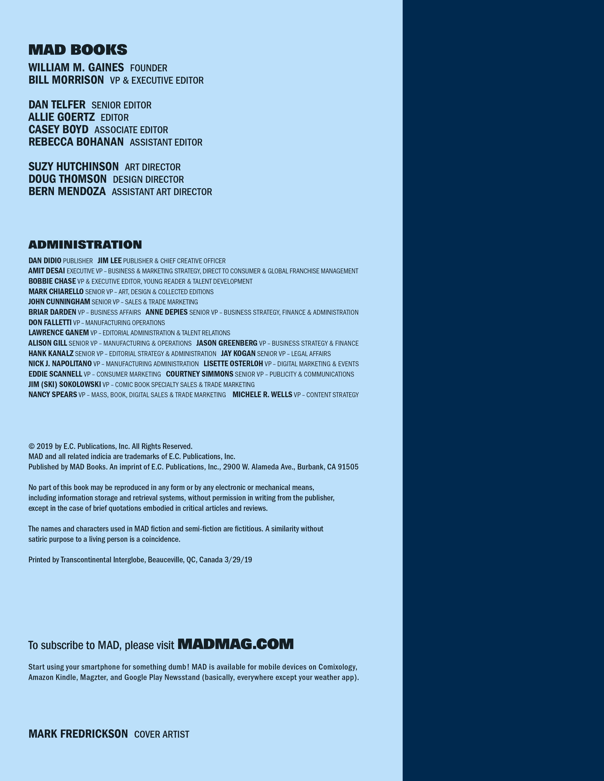 Read online MAD About the Trump Era comic -  Issue # TPB - 5