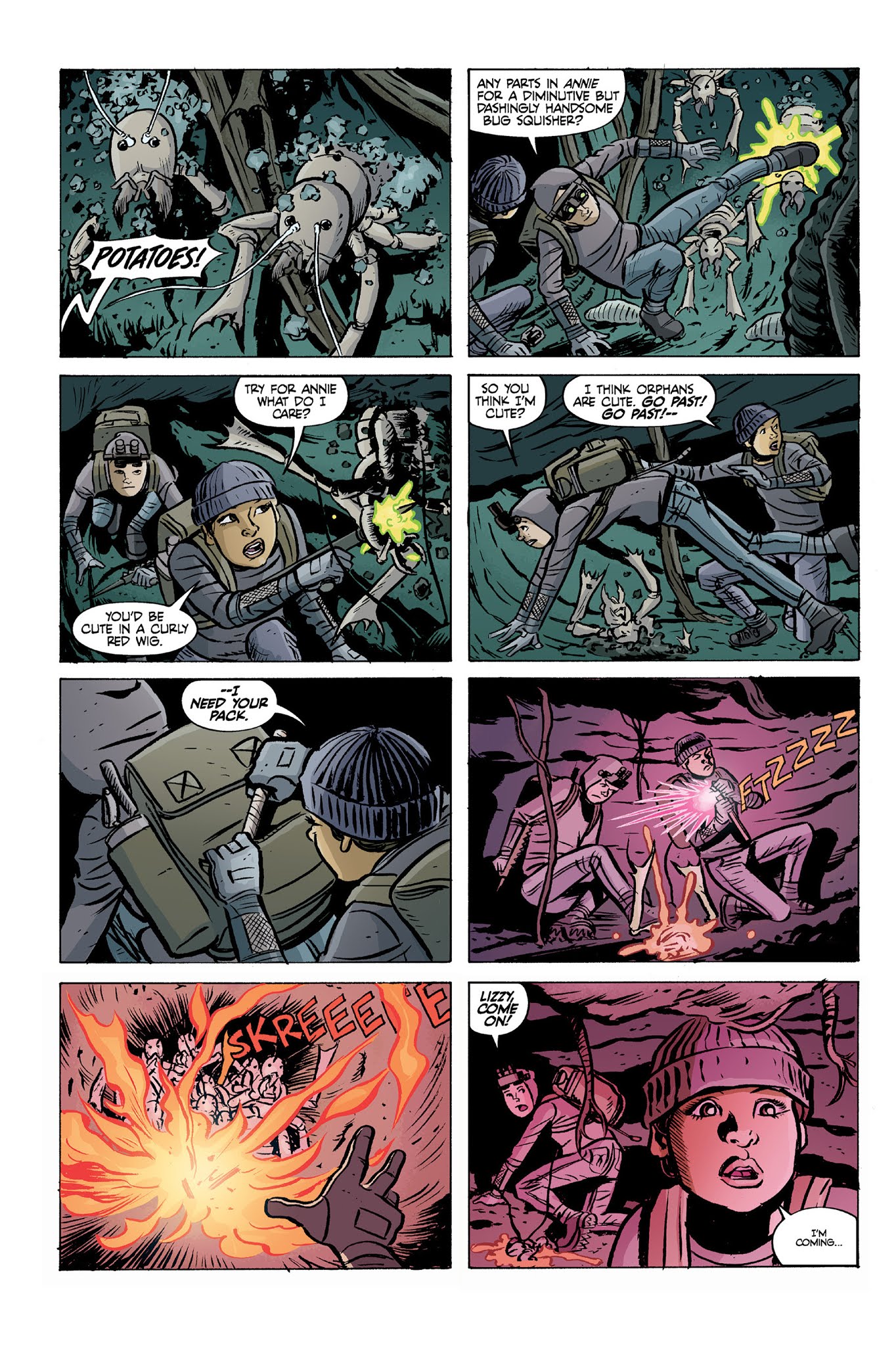 Read online Juice Squeezers: The Great Bug Elevator comic -  Issue # TPB - 20