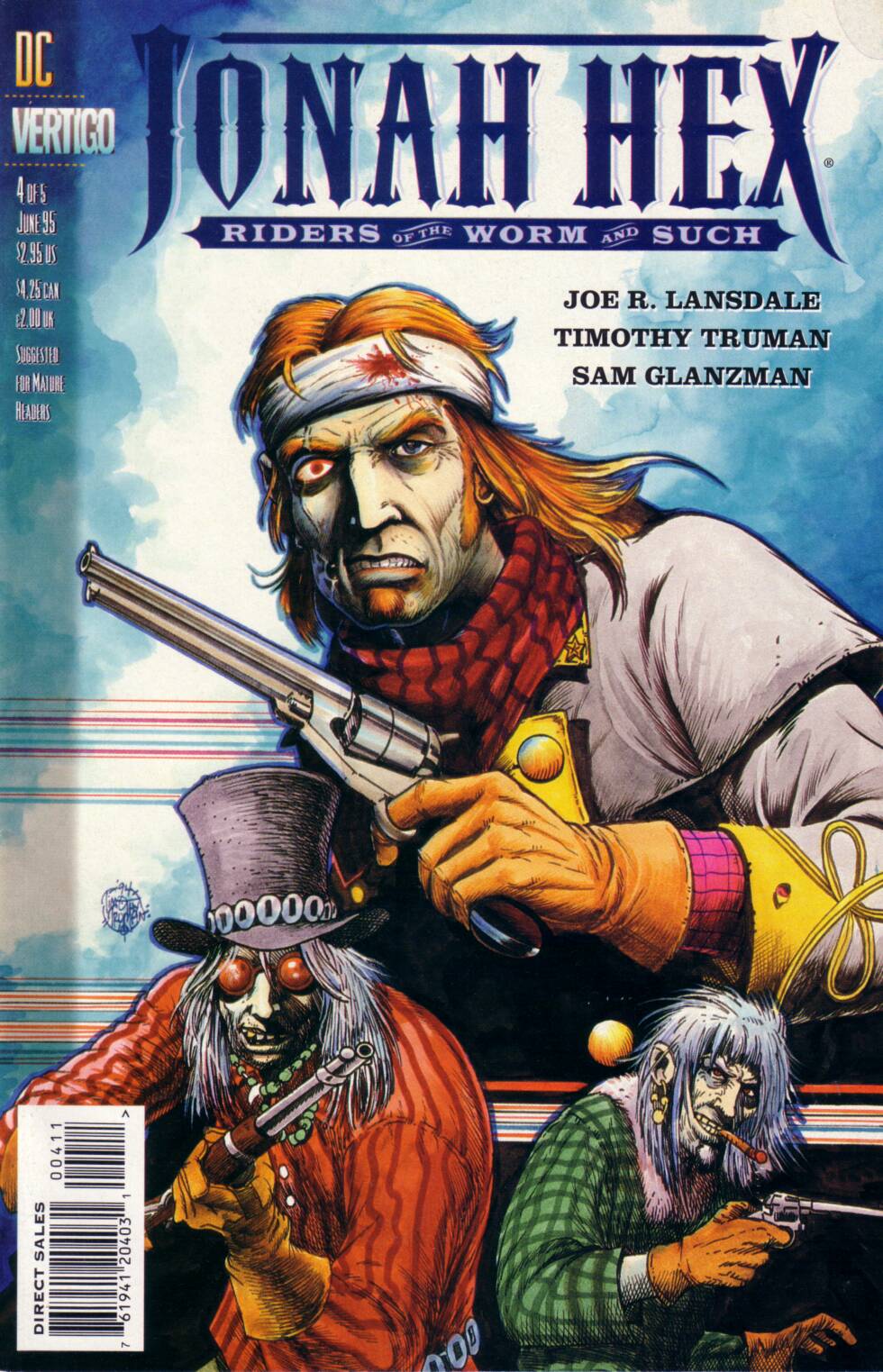 Read online Jonah Hex: Riders of the Worm and Such comic -  Issue #4 - 1
