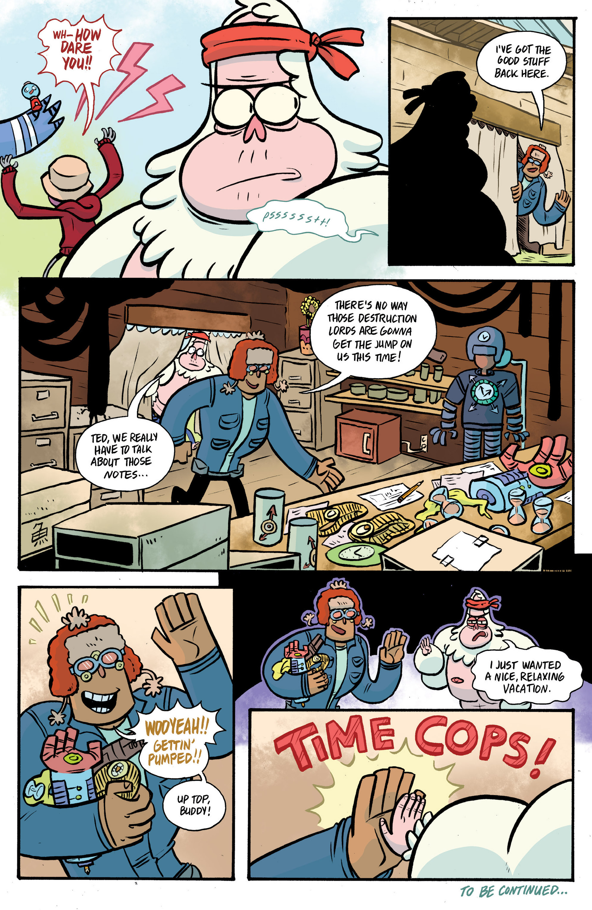 Read online Regular Show: Skips comic -  Issue #3 - 26