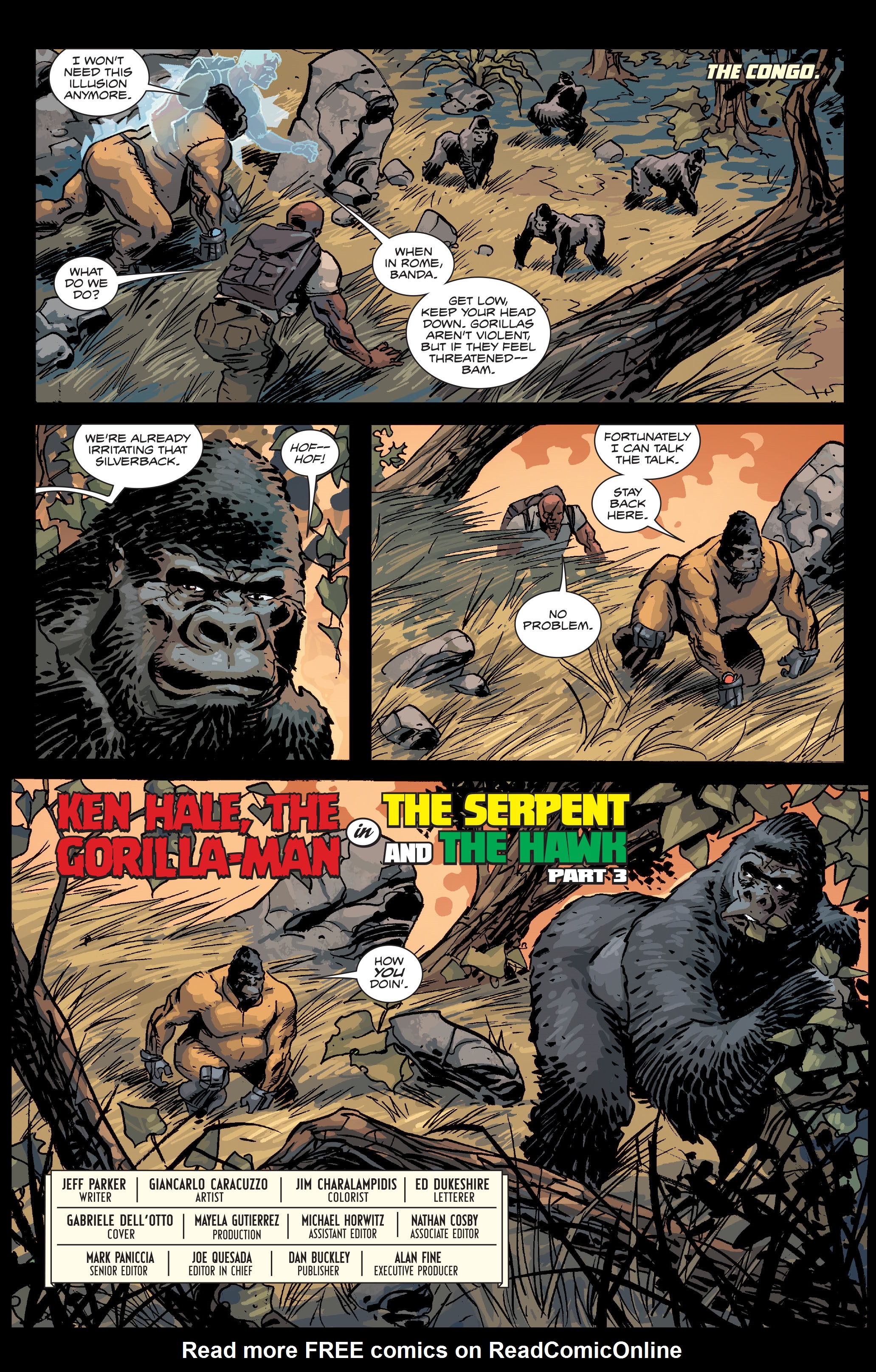 Read online Gorilla Man comic -  Issue #3 - 4