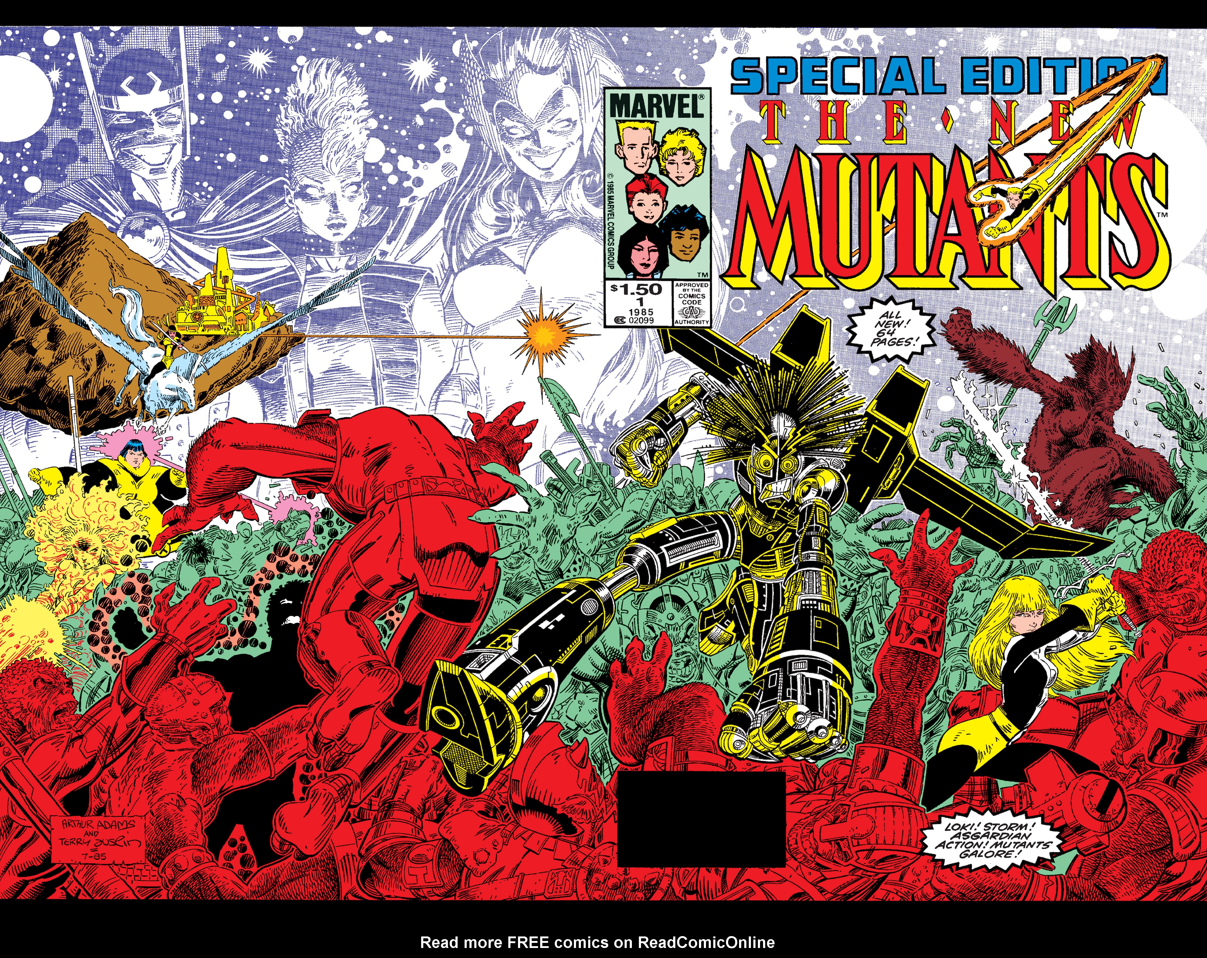 Read online New Mutants Special Edition comic -  Issue # Full - 2