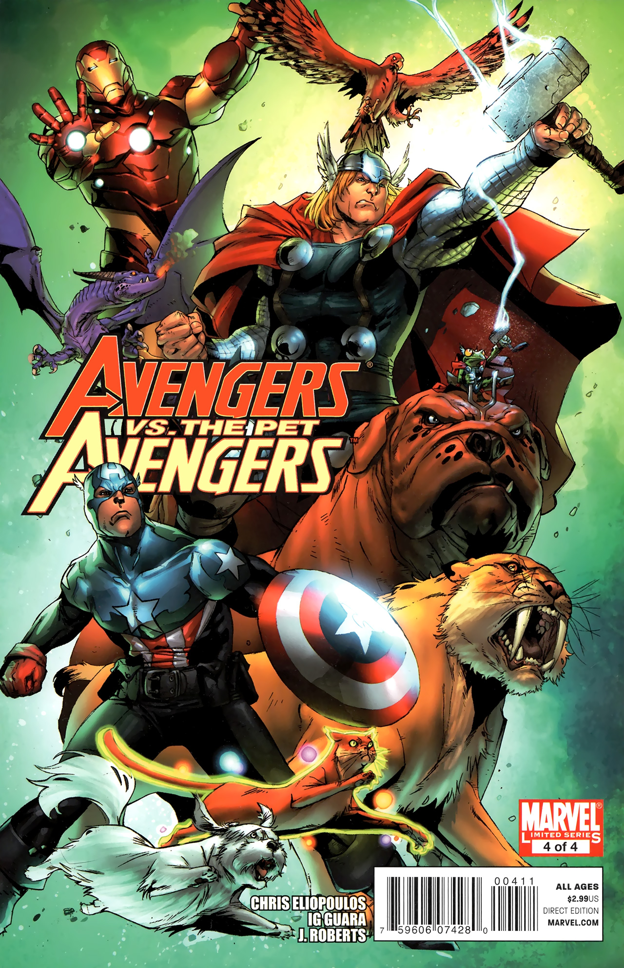 Read online Avengers vs. Pet Avengers comic -  Issue #4 - 1