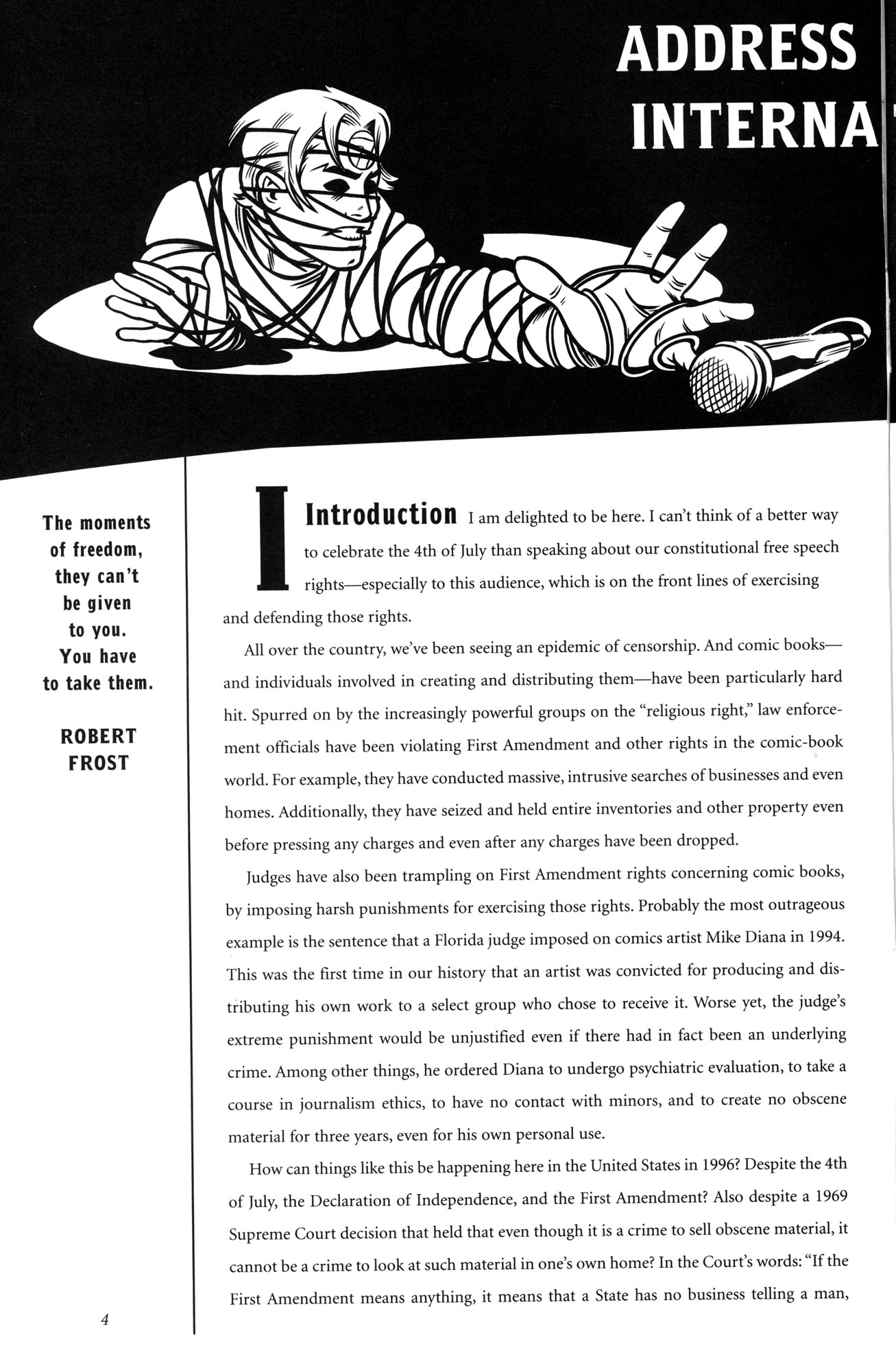 Read online Free Speeches comic -  Issue # Full - 6