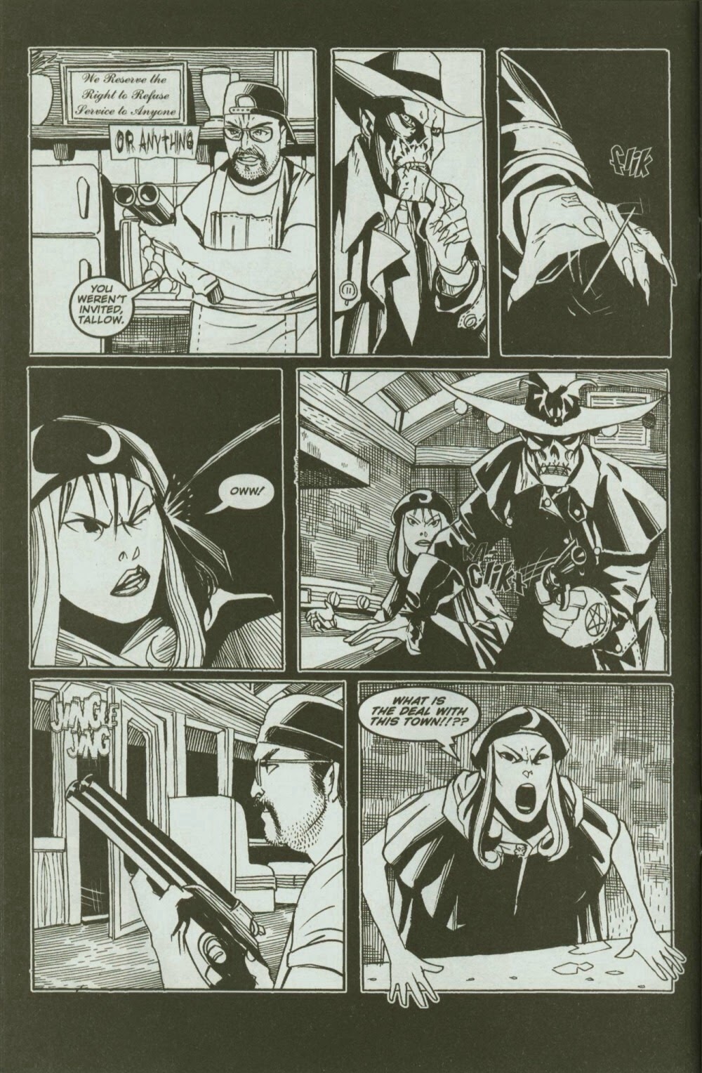 Read online The Gunwitch: Outskirts of Doom comic -  Issue #1 - 12
