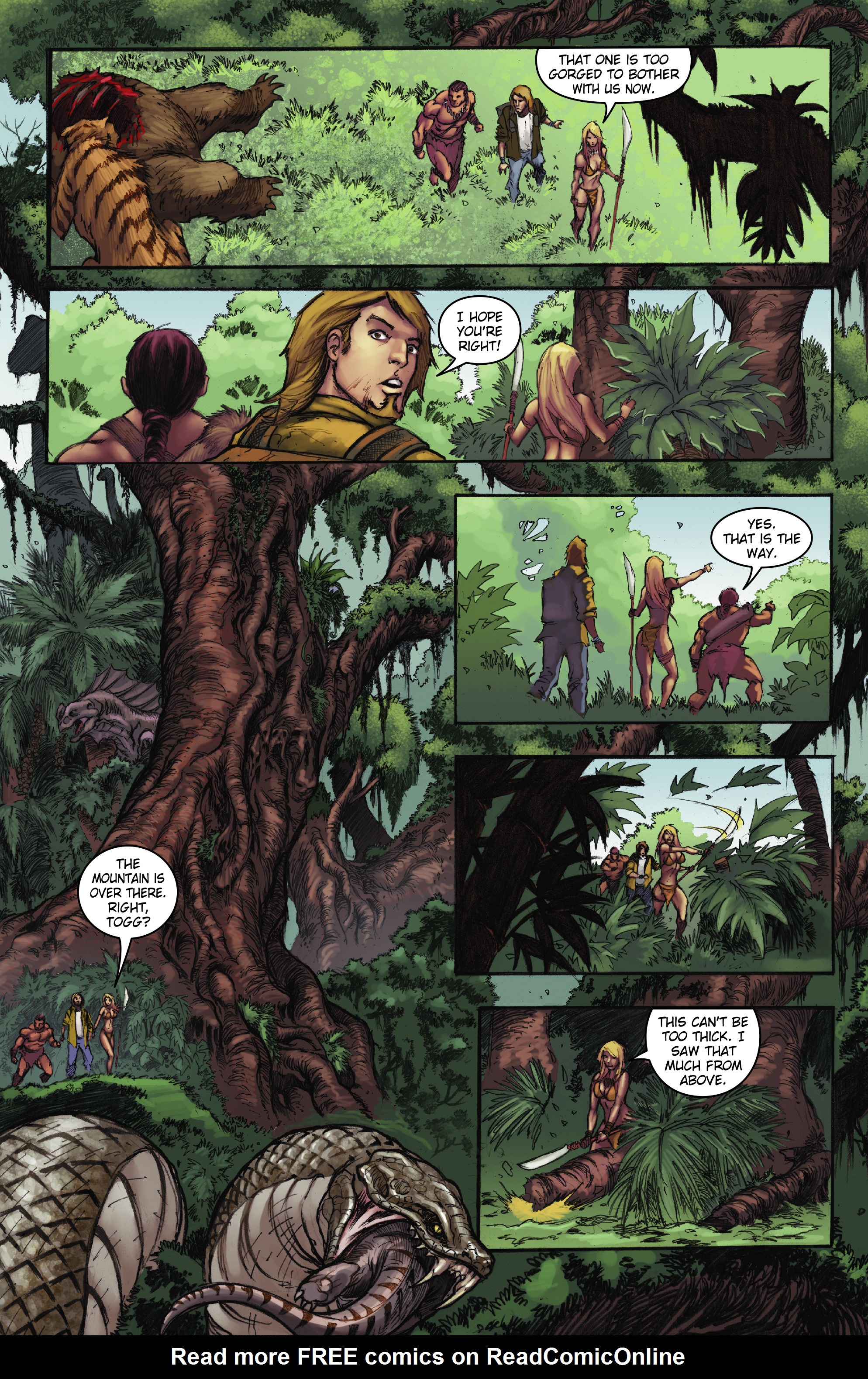Read online Jungle Girl Season 2 comic -  Issue #1 - 21