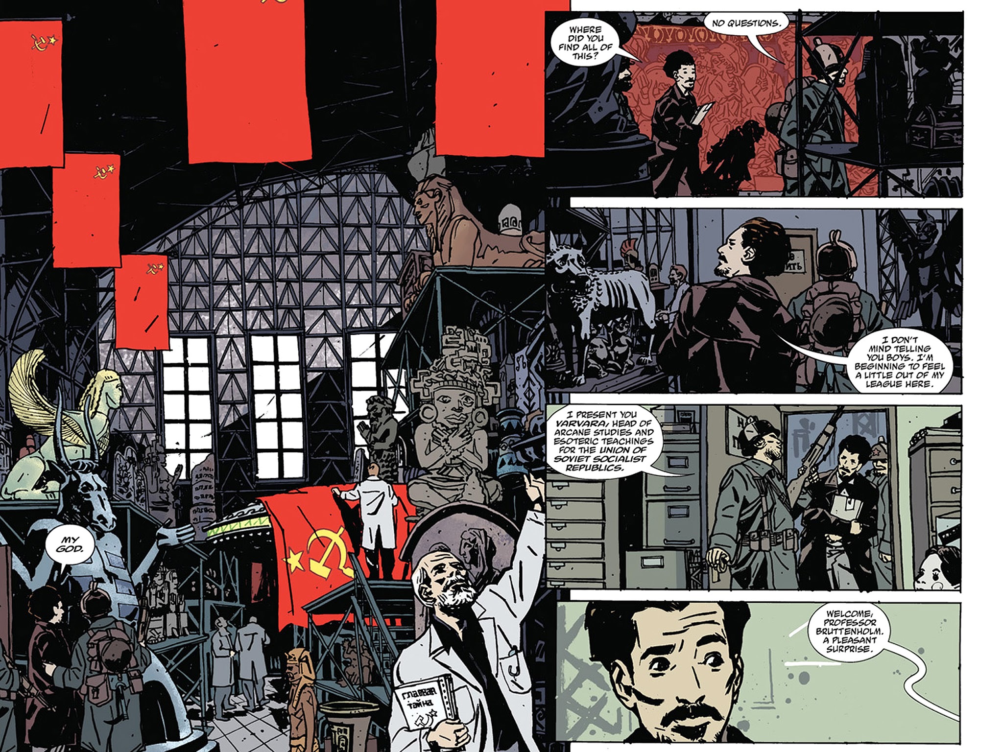 Read online B.P.R.D.: 1946 comic -  Issue #1 - 16