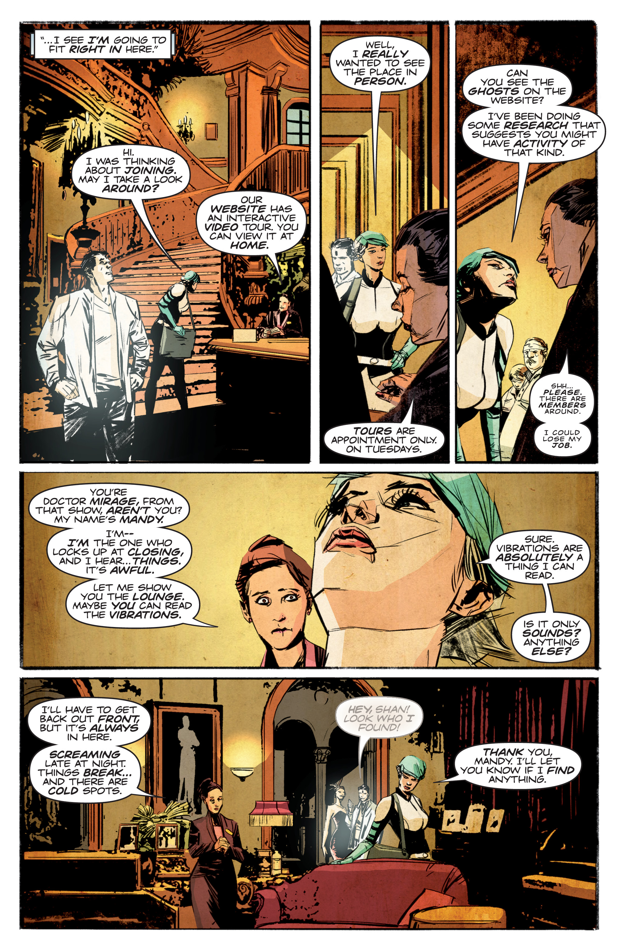 Read online The Death-Defying Doctor Mirage: Second Lives comic -  Issue #3 - 11