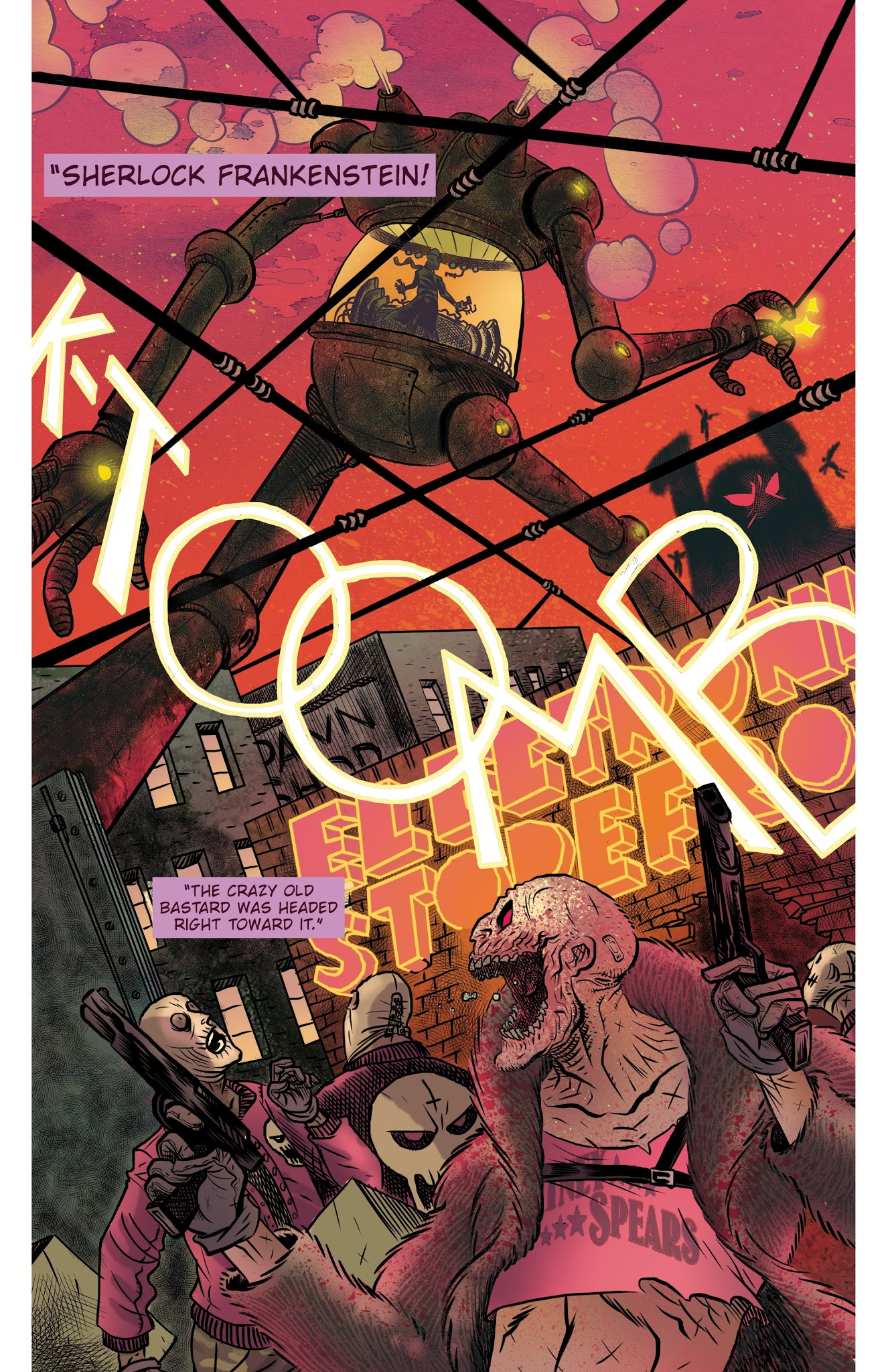 Read online Sherlock Frankenstein and the Legion of Evil comic -  Issue #1 - 19
