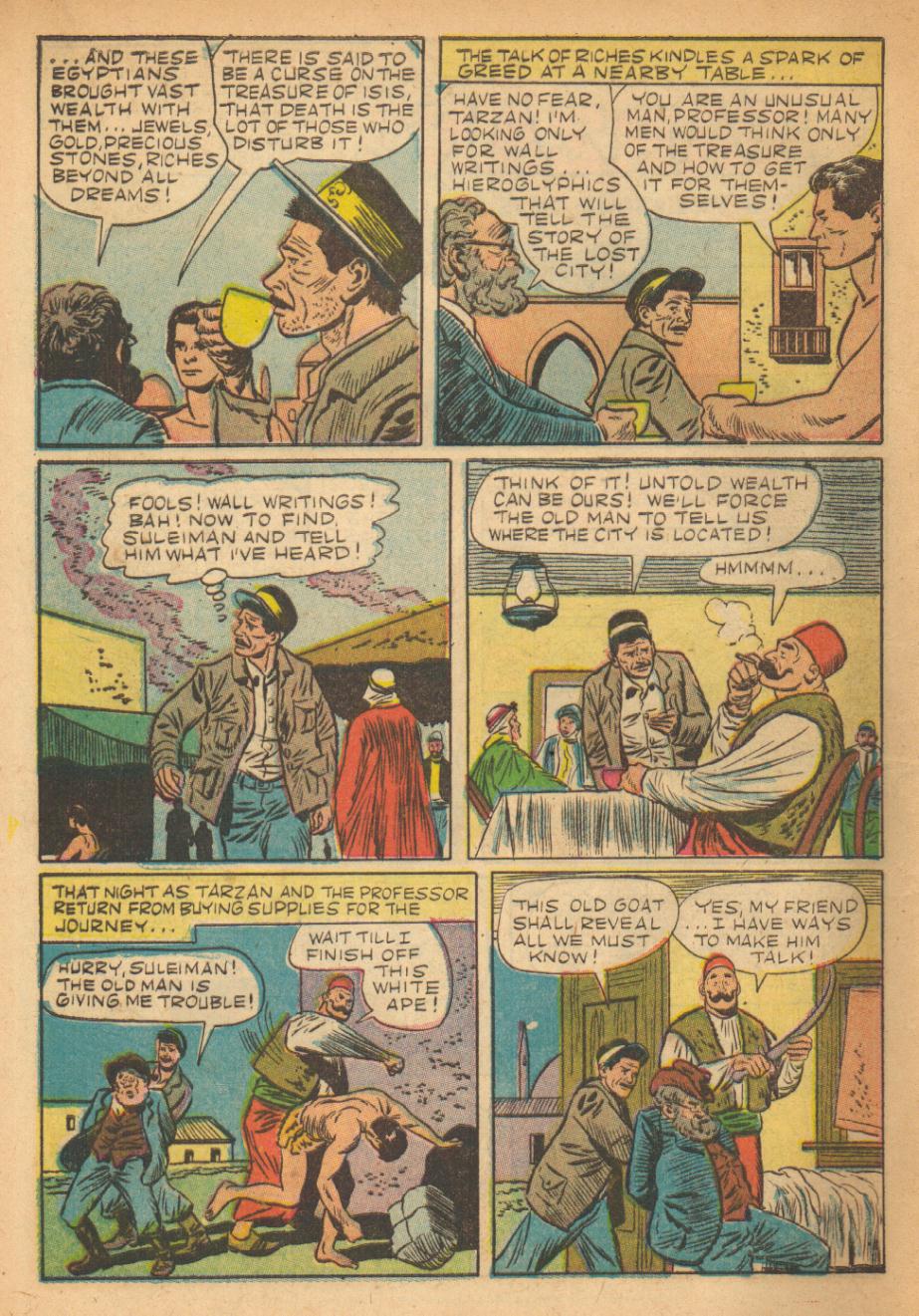 Read online Tarzan (1948) comic -  Issue #26 - 4