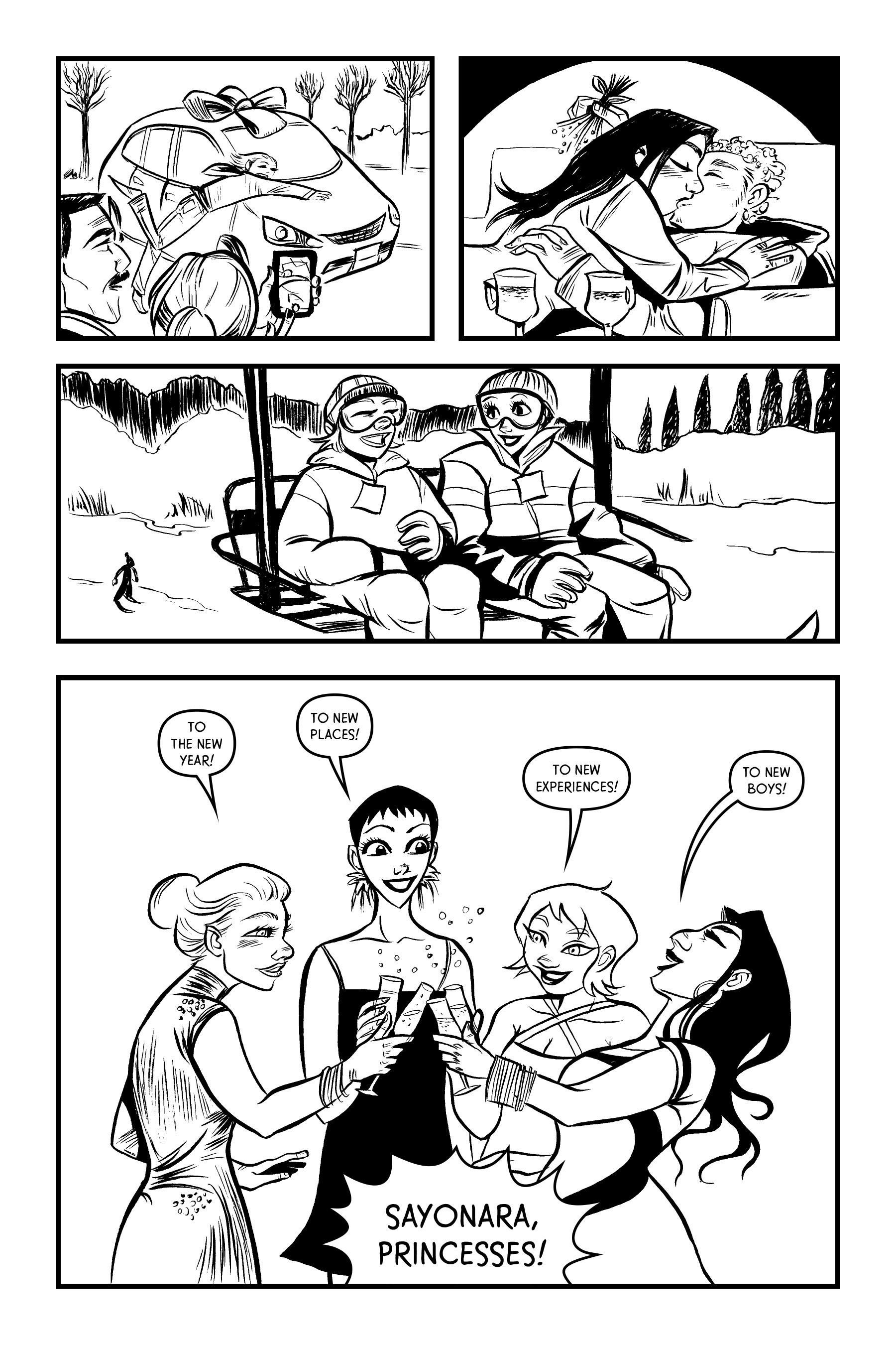 Read online Part-Time Princesses comic -  Issue # TPB (Part 1) - 59