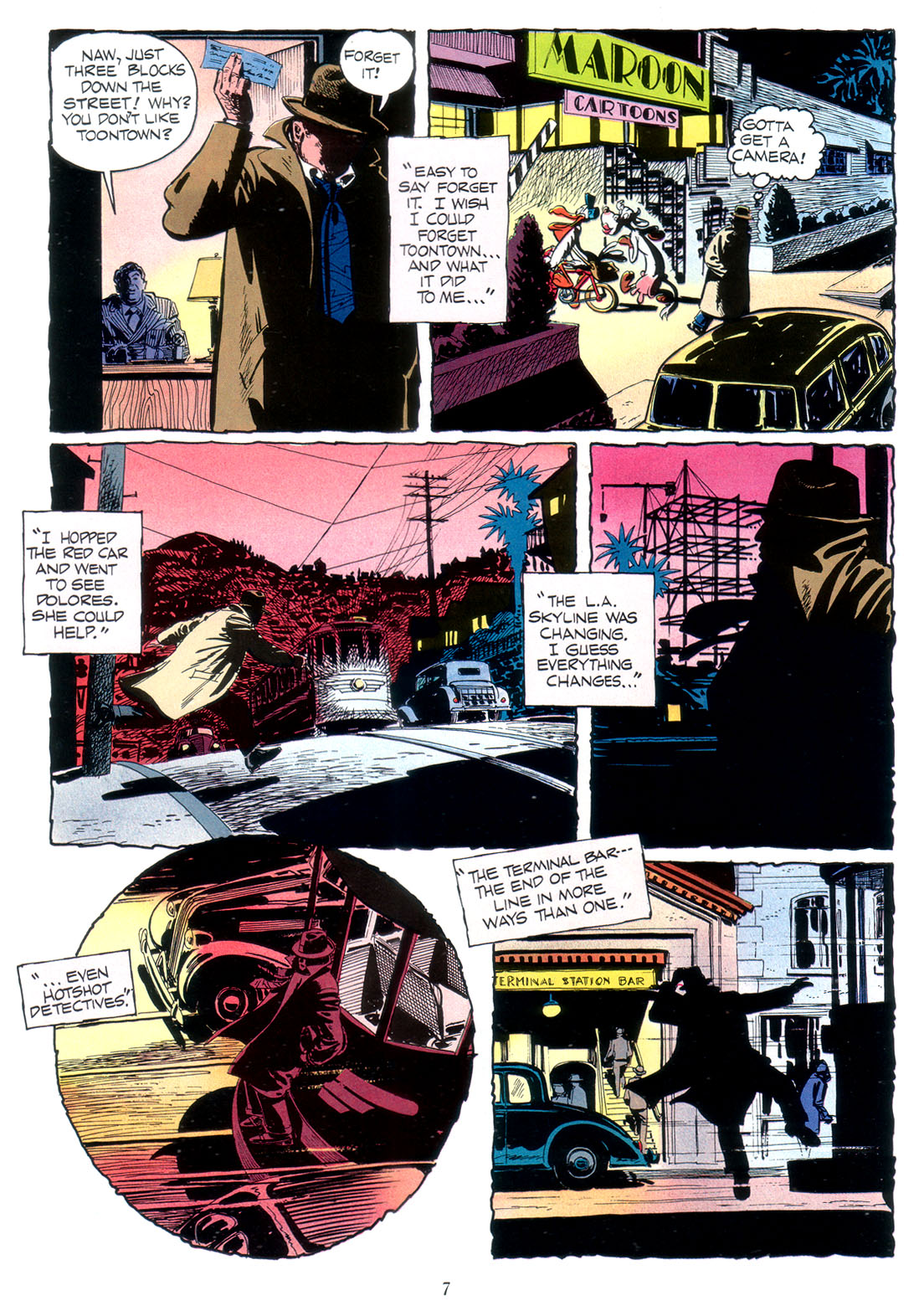 Marvel Graphic Novel: Who Framed Roger Rabbit issue Full - Page 9