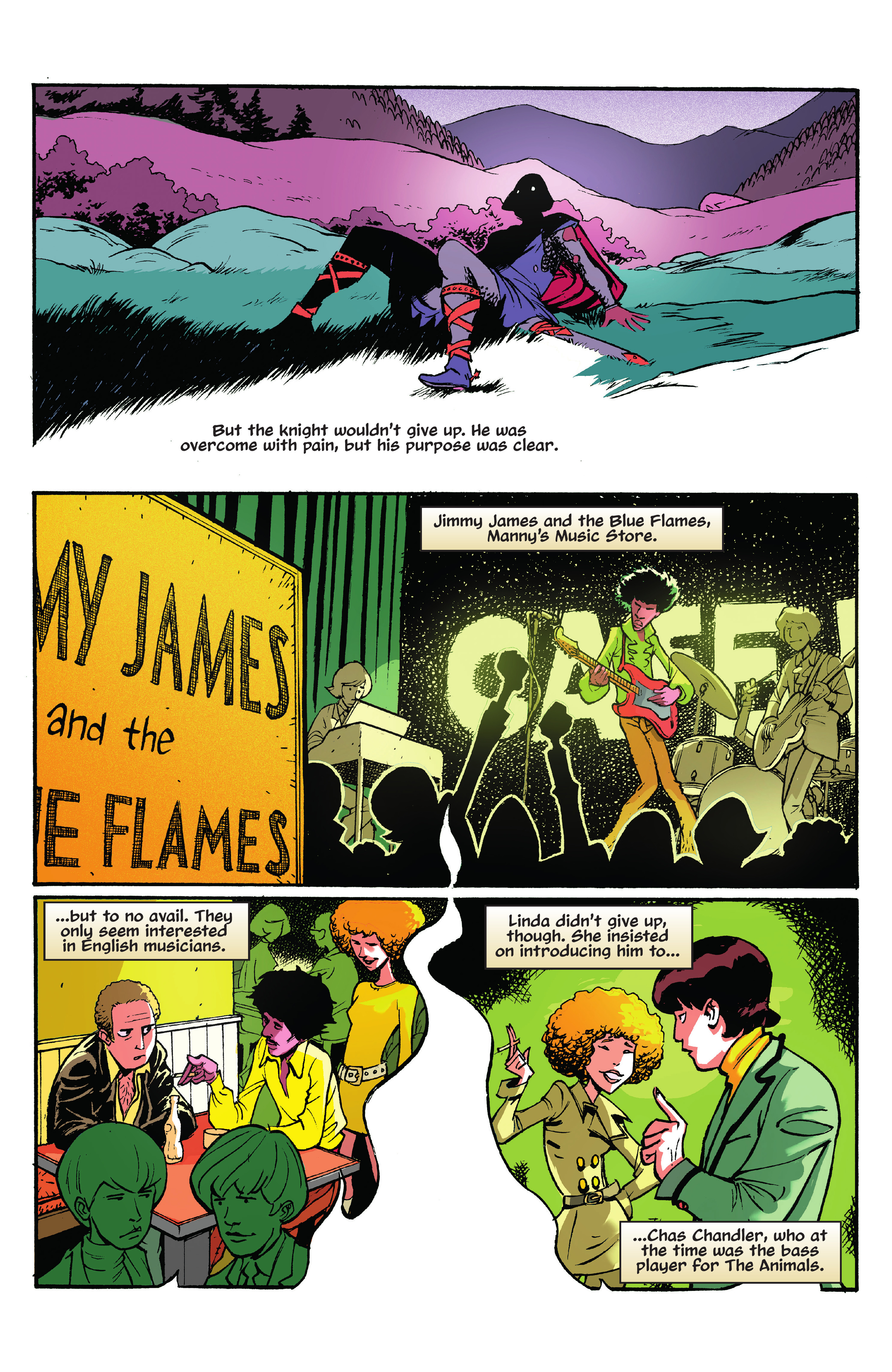 Read online Hendrix: Electric Requiem comic -  Issue # TPB - 54
