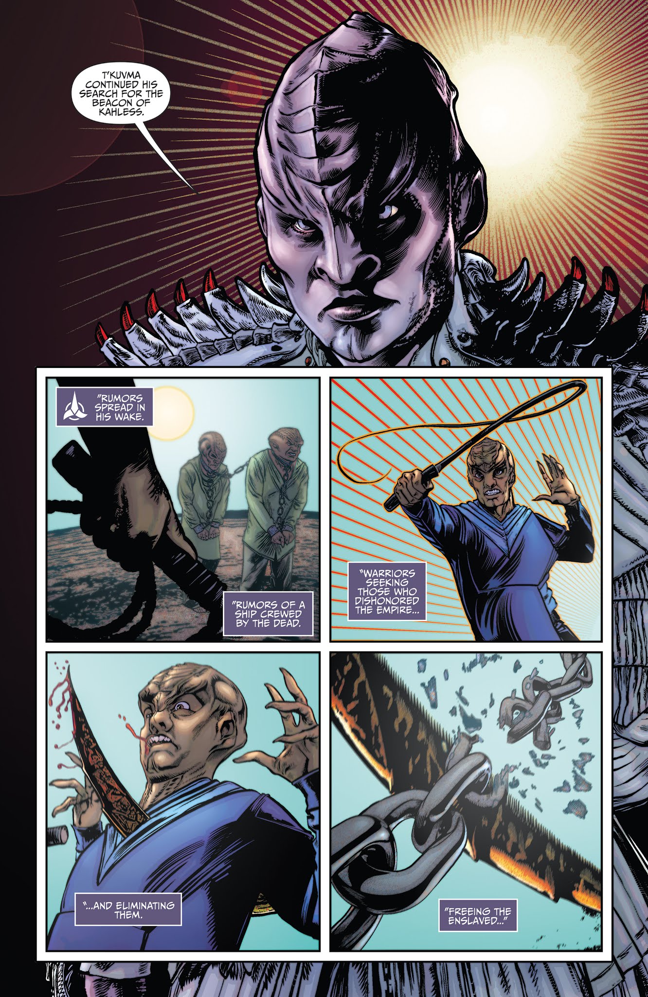 Read online Star Trek: Discovery: The Light of Kahless comic -  Issue #4 - 6