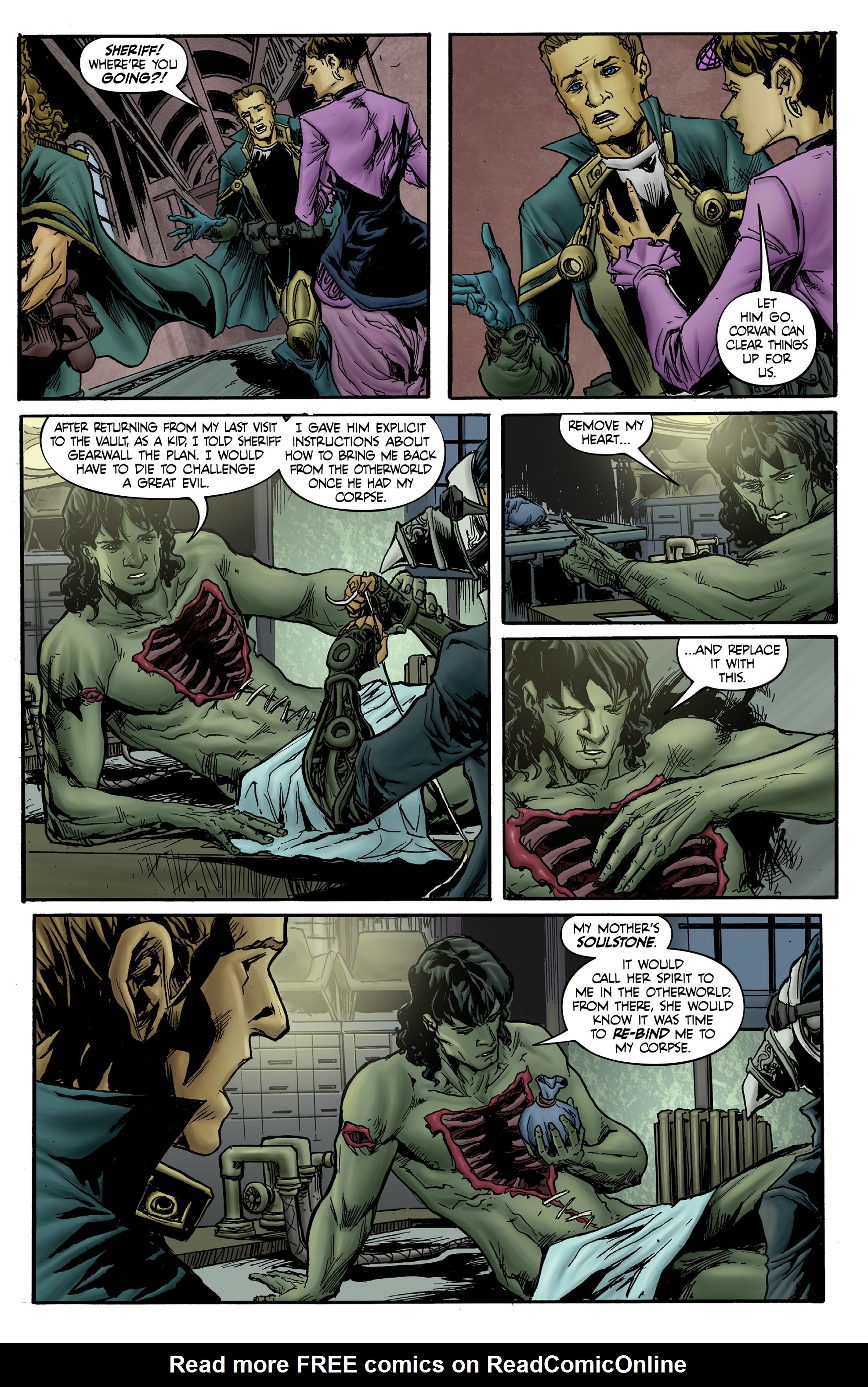 Read online Raven Nevermore comic -  Issue #8 - 6