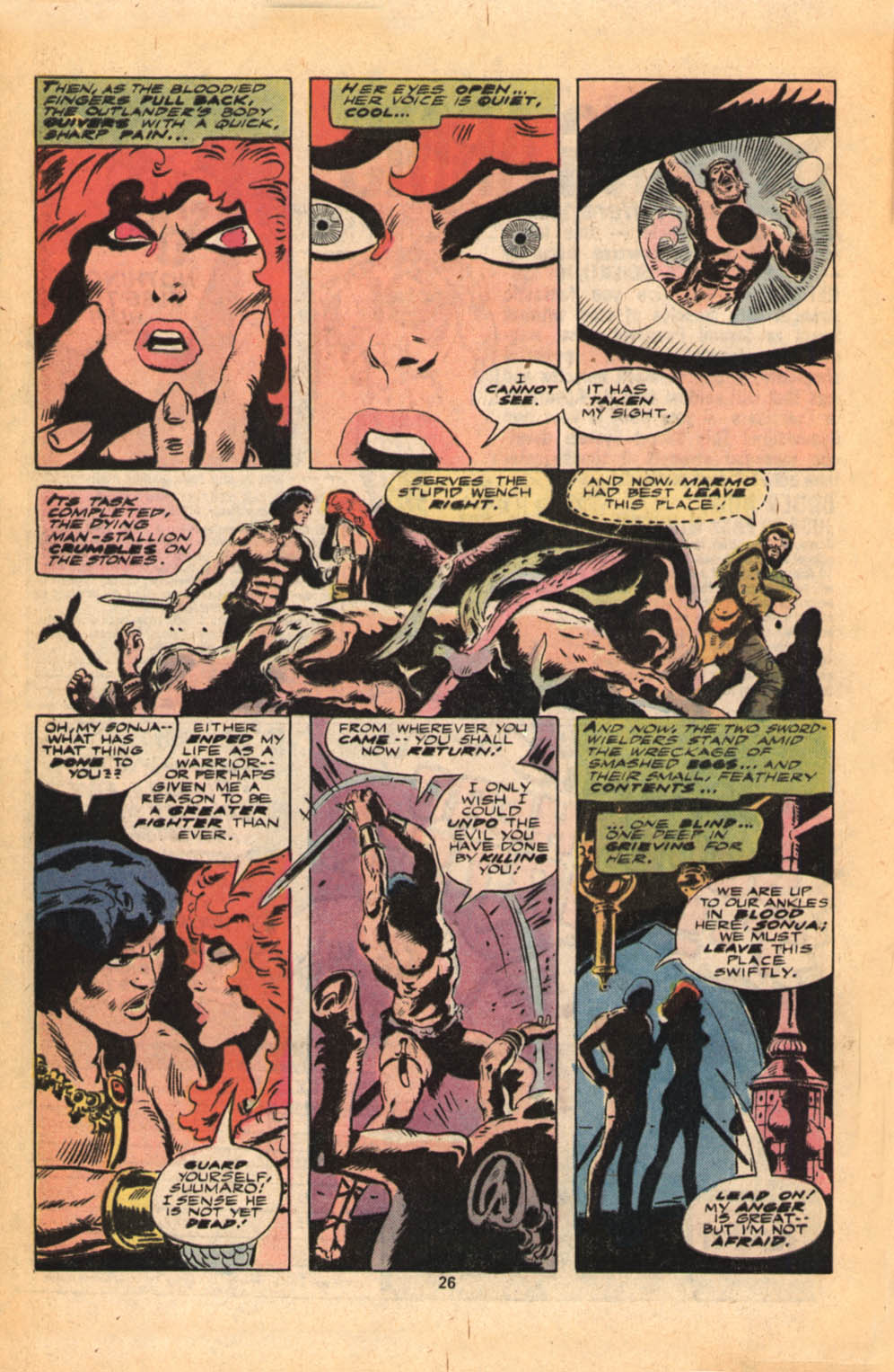 Read online Red Sonja (1977) comic -  Issue #10 - 15