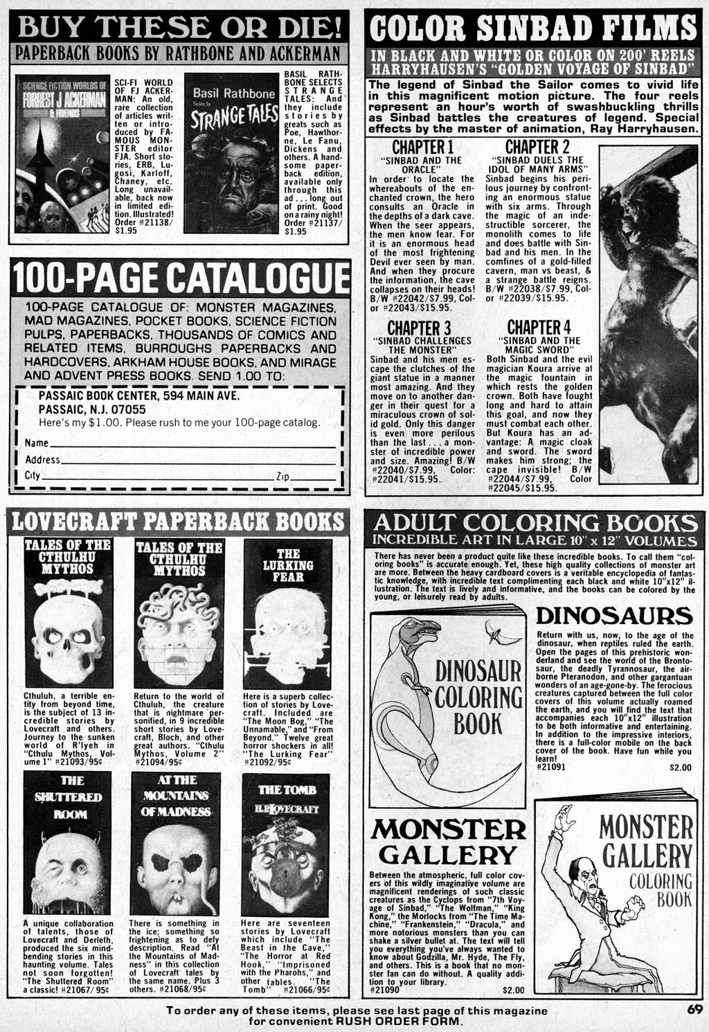 Read online Creepy (1964) comic -  Issue #64 - 69