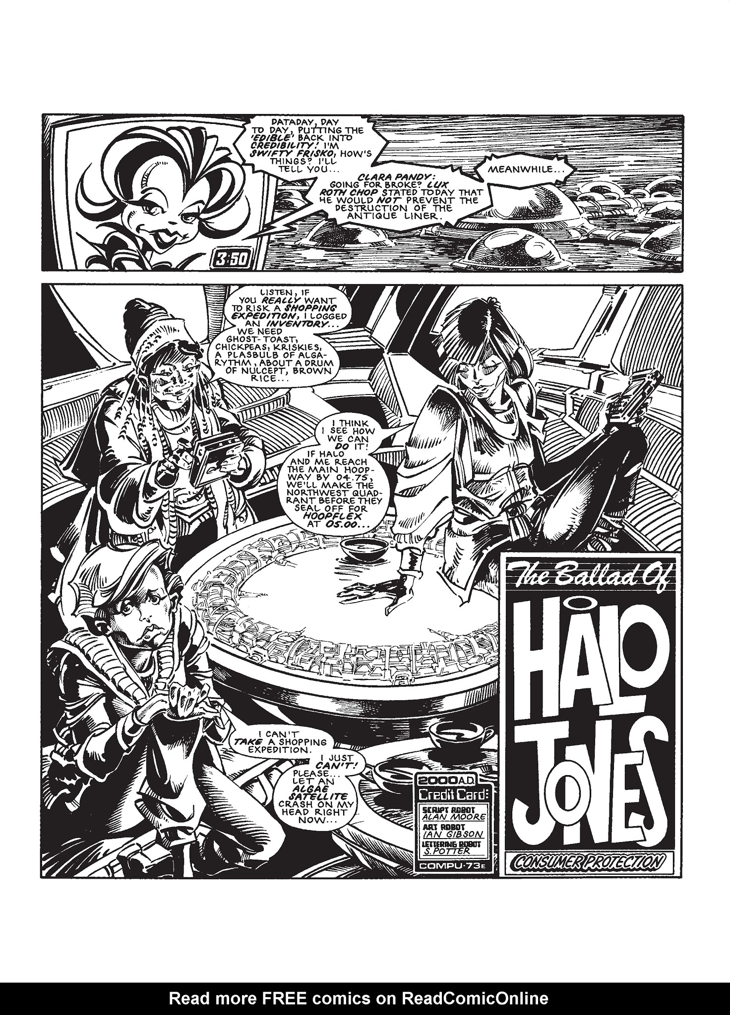 Read online The Ballad of Halo Jones comic -  Issue # TPB - 16
