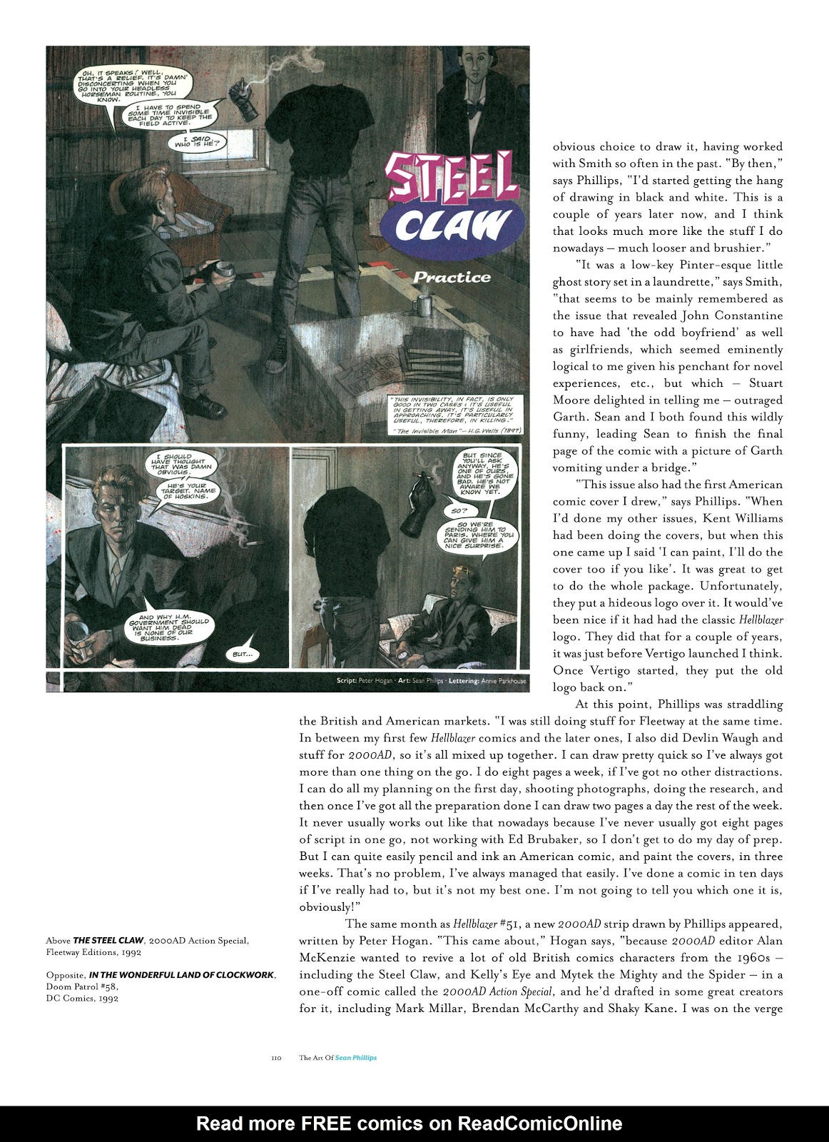 Read online The Art of Sean Phillips comic -  Issue # TPB (Part 2) - 7
