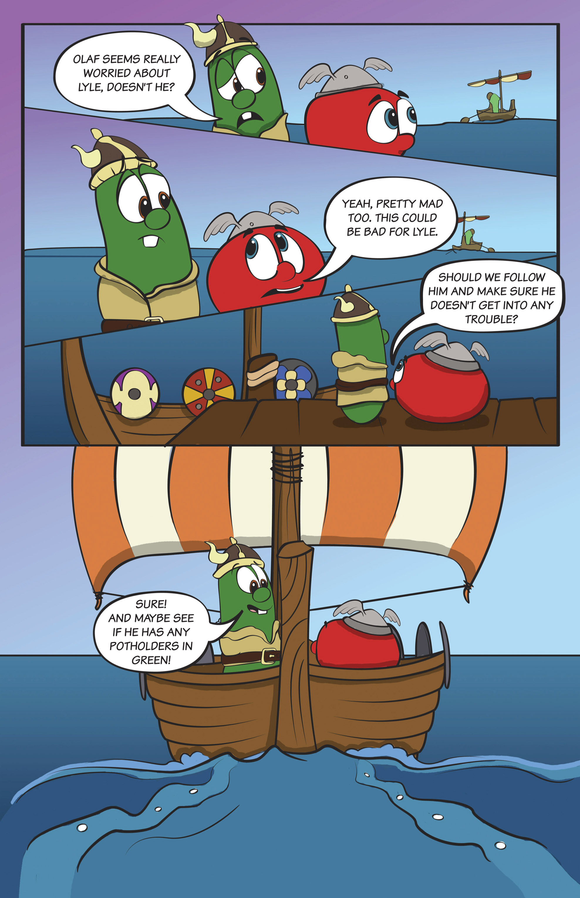 Read online VeggieTales comic -  Issue #5 - 7