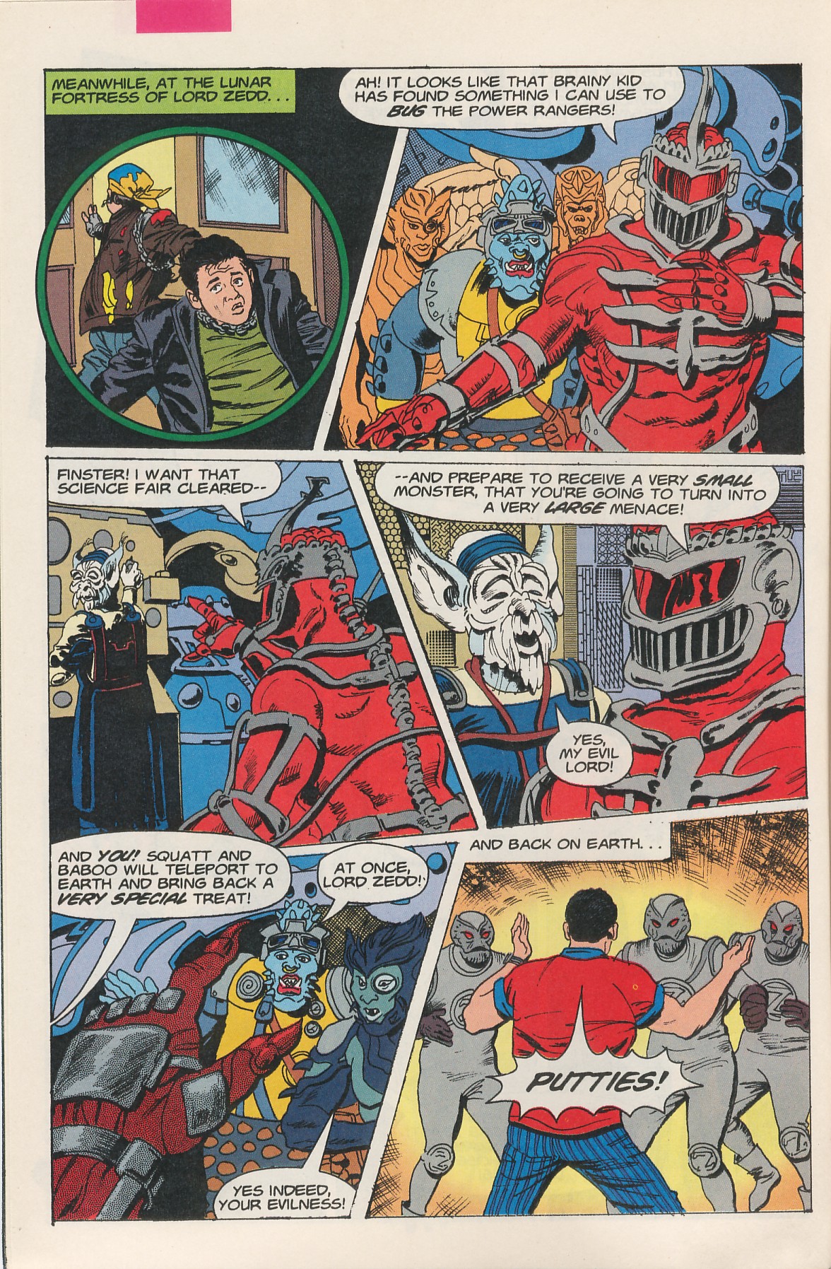 Read online Saban's Mighty Morphin Power Rangers (1994) comic -  Issue #1 - 8