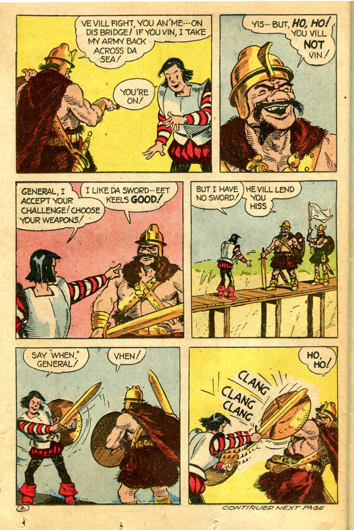 Read online Famous Funnies comic -  Issue #124 - 36