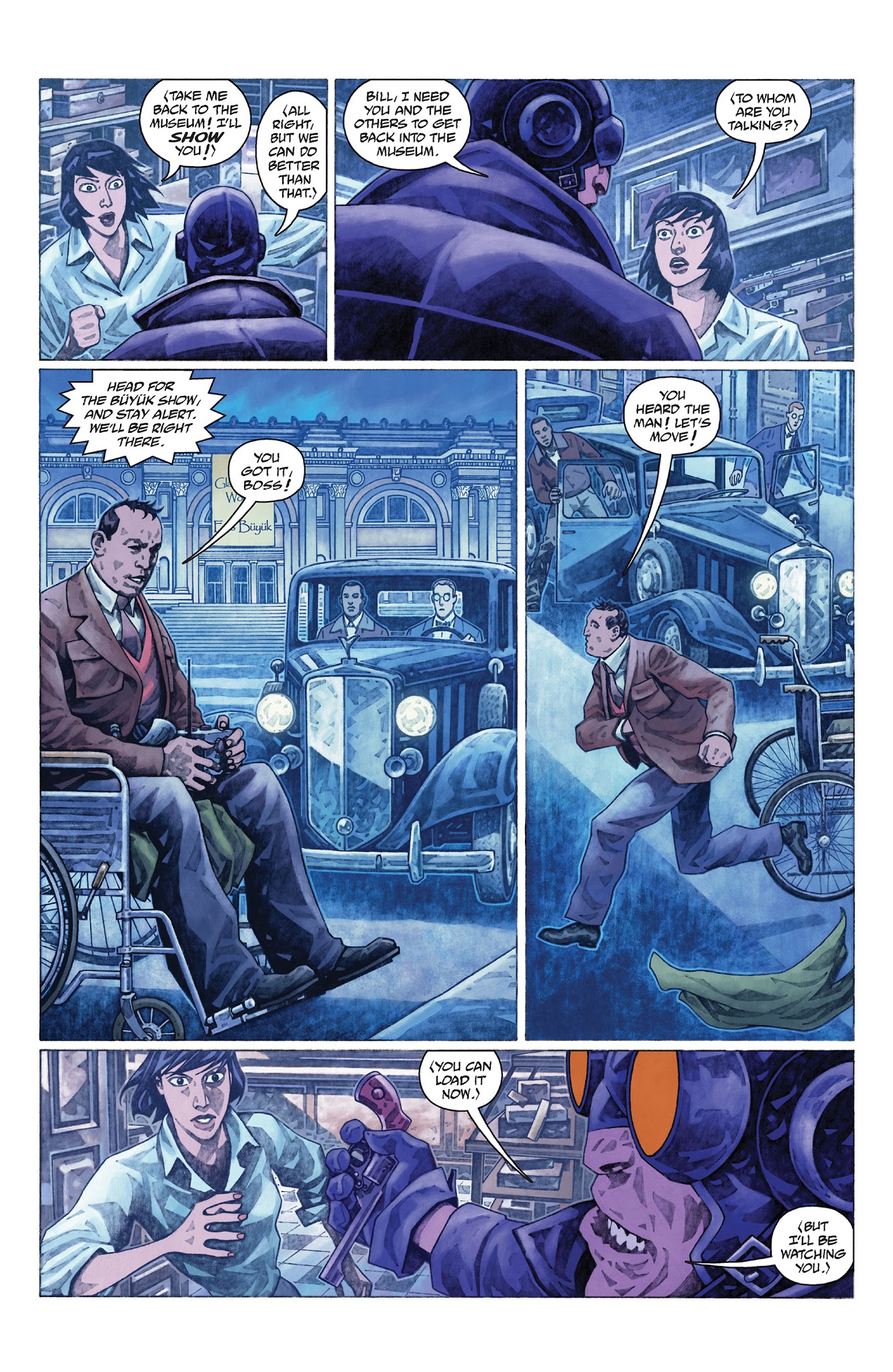 Read online Lobster Johnson: The Glass Mantis comic -  Issue # Full - 15