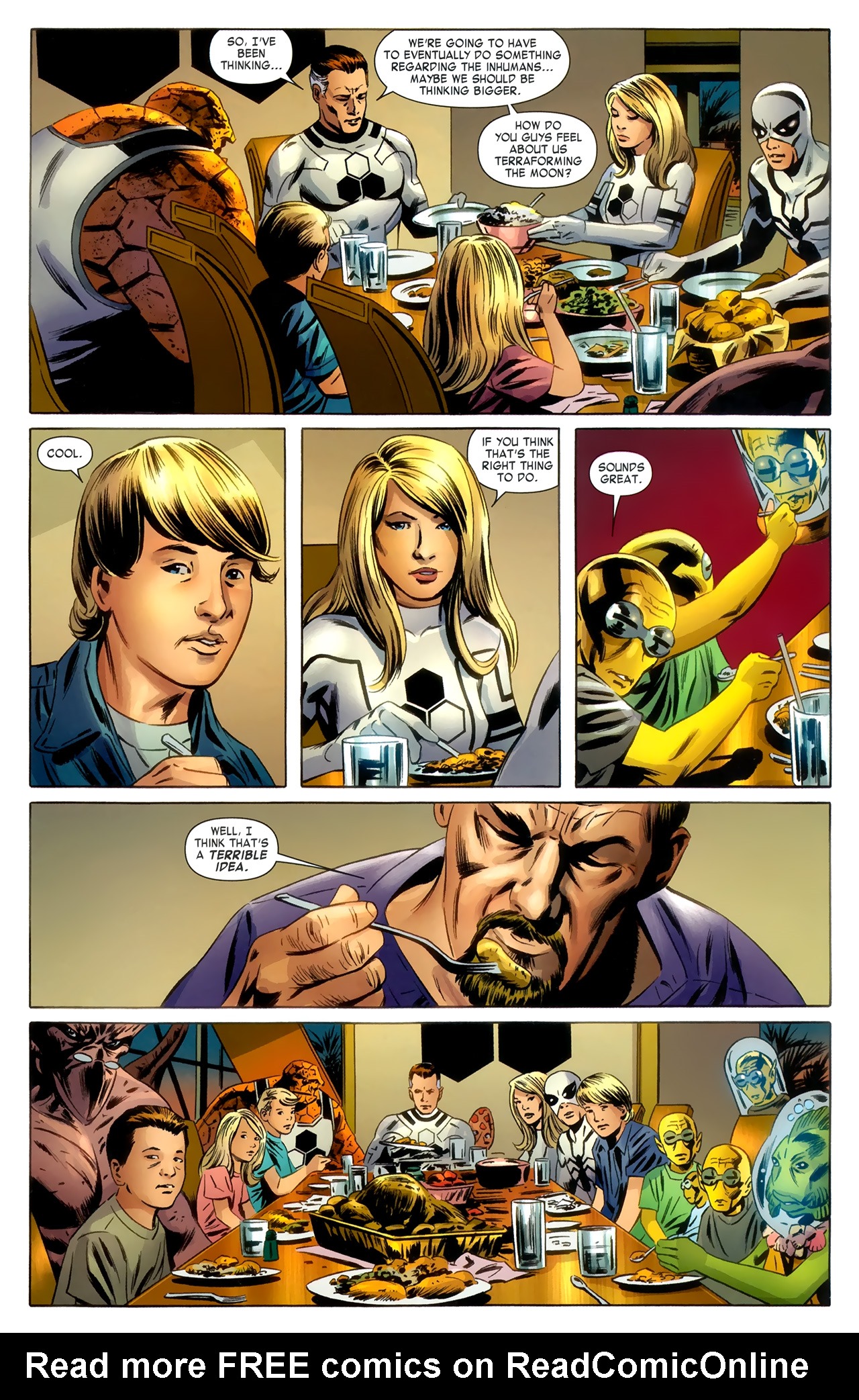 Read online Fantastic Four By Jonathan Hickman Omnibus comic -  Issue # TPB 1 (Part 2) - 168