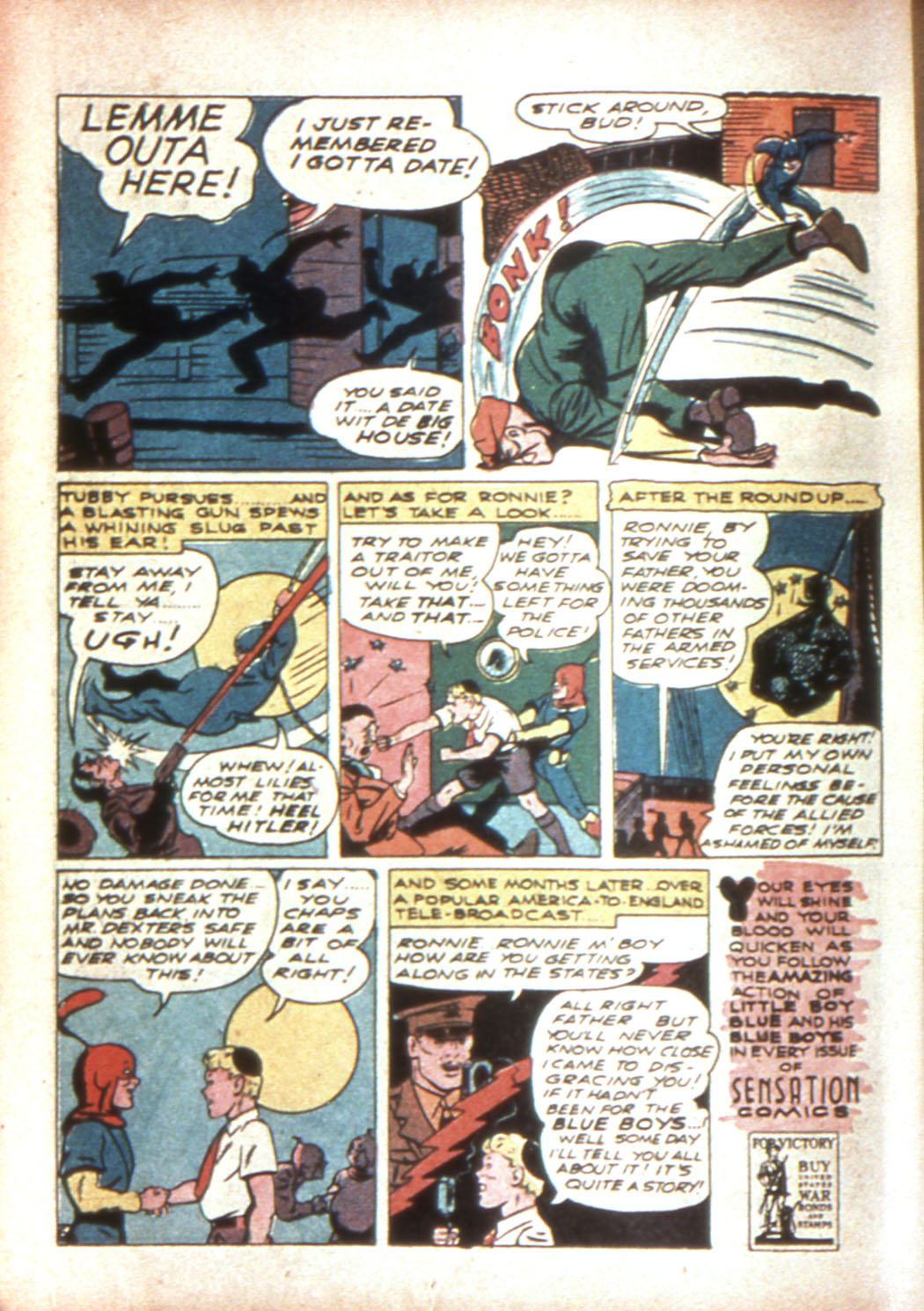 Read online Sensation (Mystery) Comics comic -  Issue #17 - 22