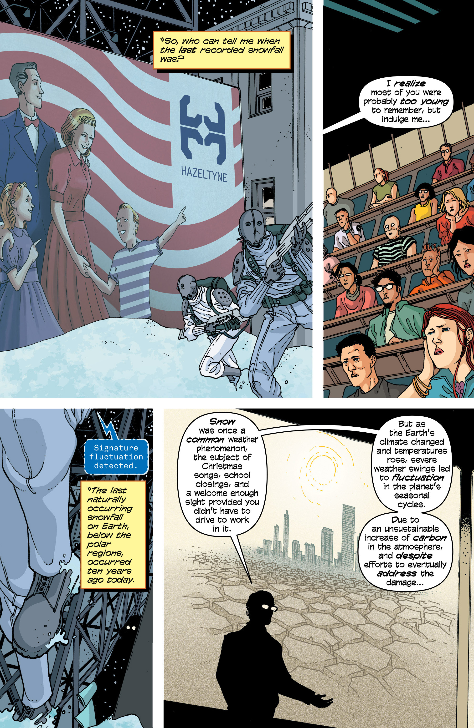 Read online Snowfall comic -  Issue #1 - 7