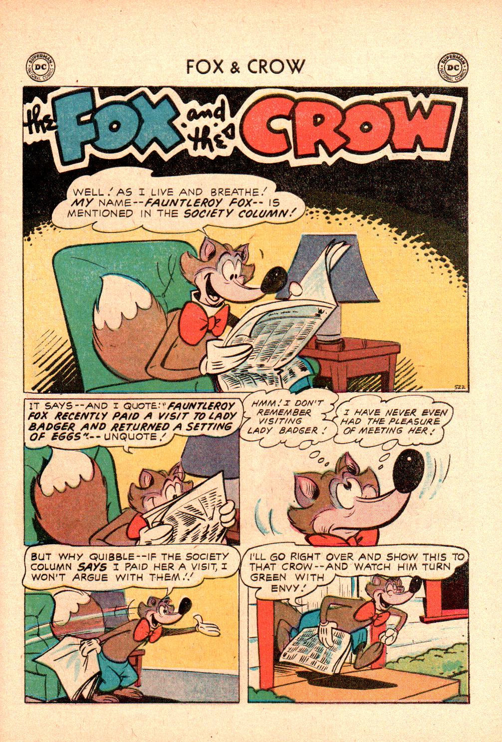 Read online The Fox and the Crow comic -  Issue #52 - 27