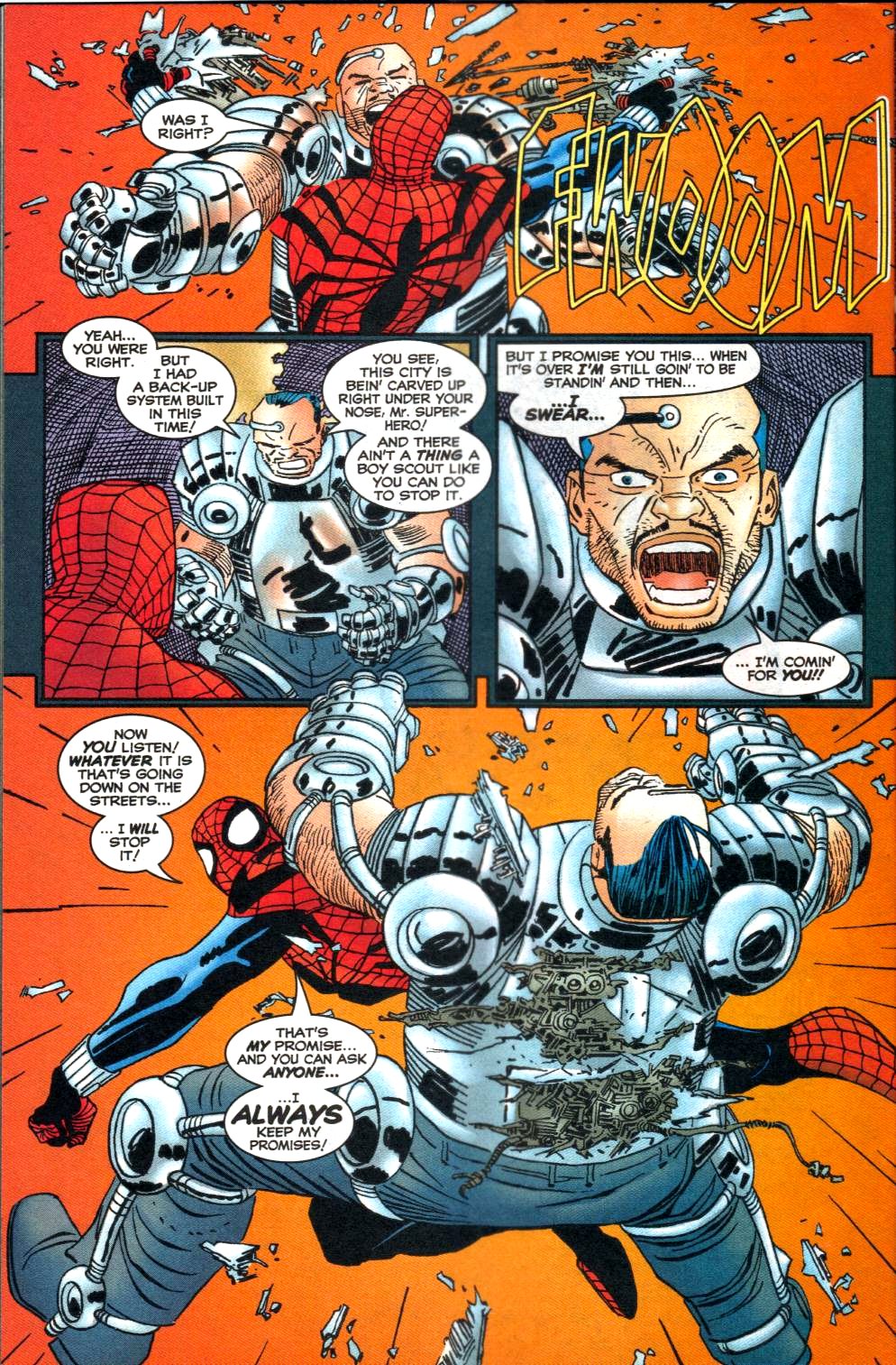 Read online Spider-Man (1990) comic -  Issue #71 - The Promise - 19