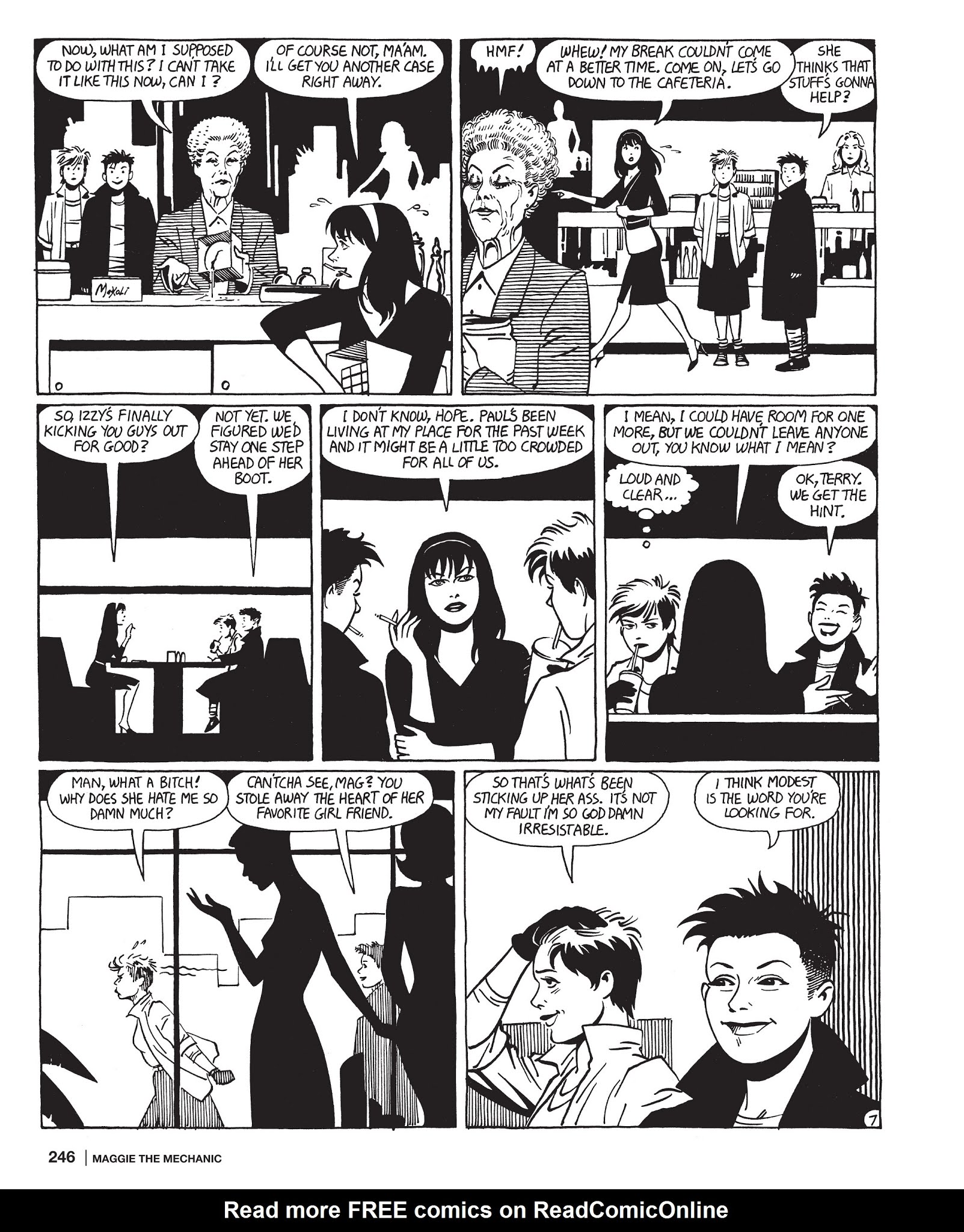Read online Maggie the Mechanic: The Love & Rockets Library - Locas comic -  Issue # TPB (Part 3) - 57