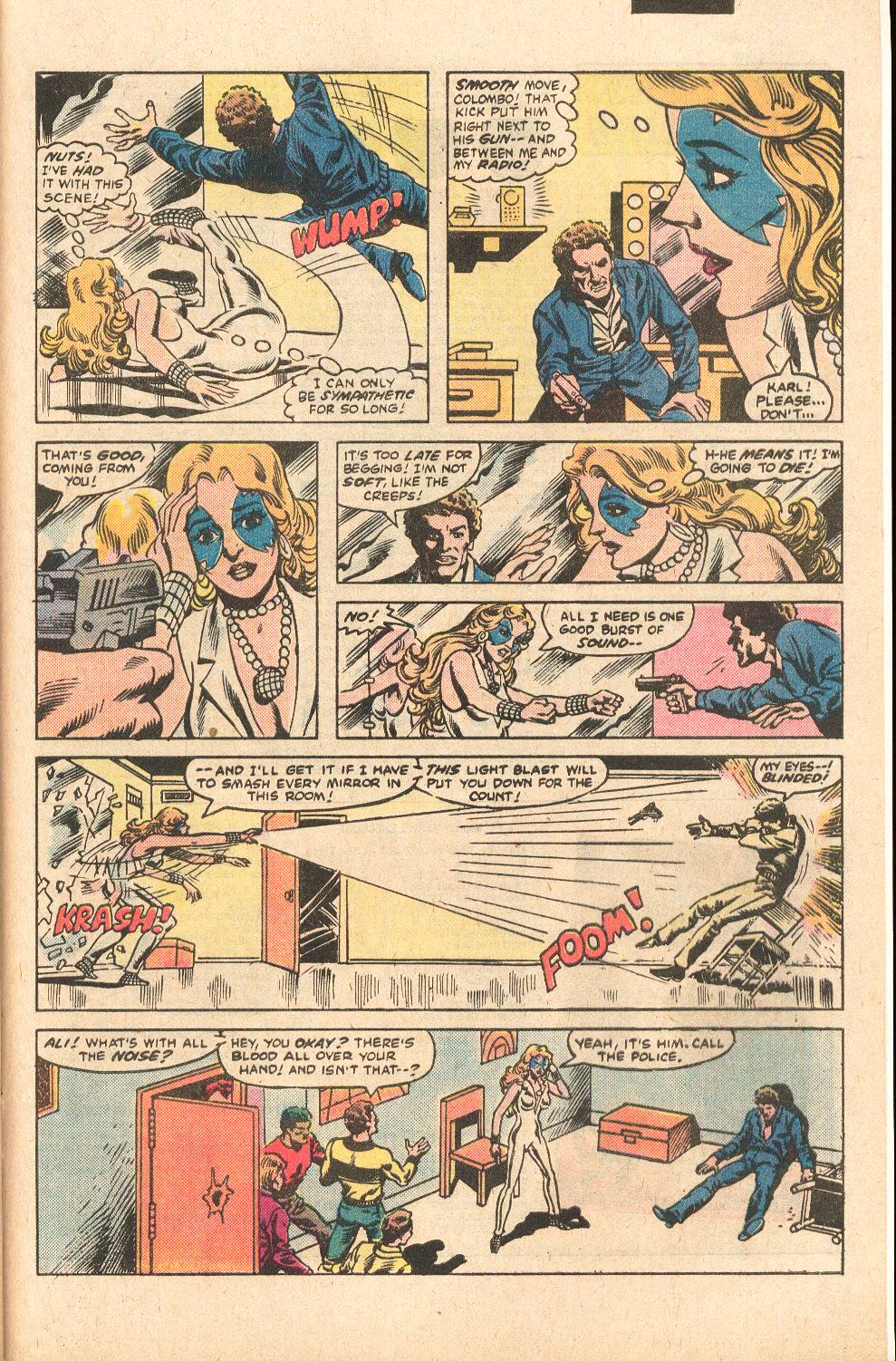 Read online Dazzler (1981) comic -  Issue #25 - 22