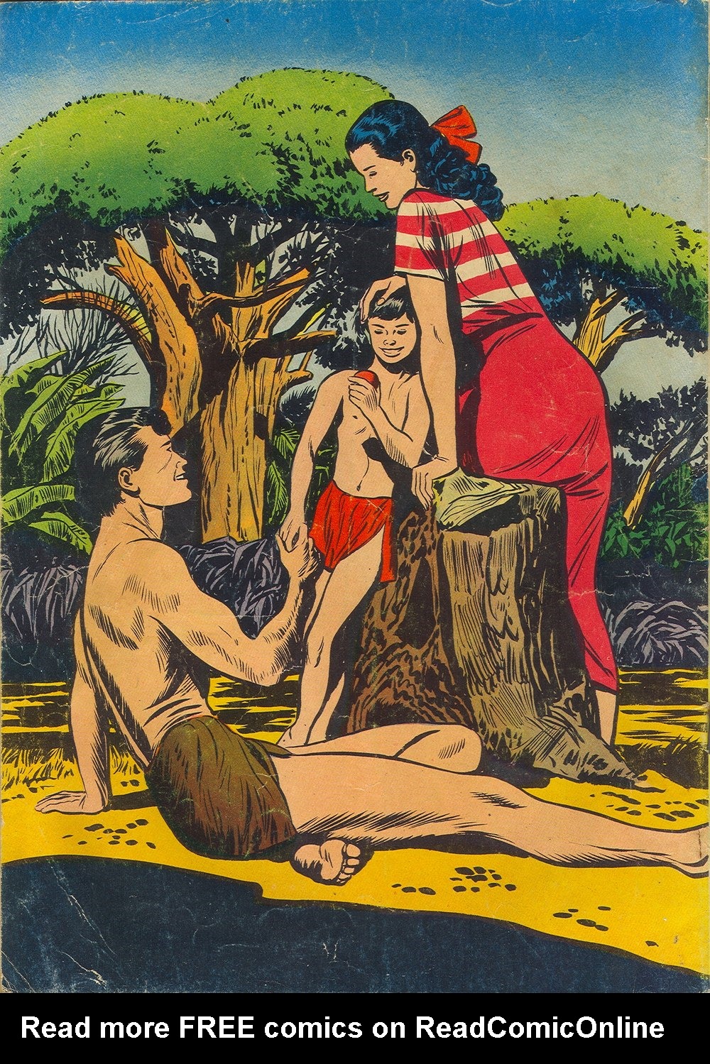 Read online Tarzan (1948) comic -  Issue #5 - 36