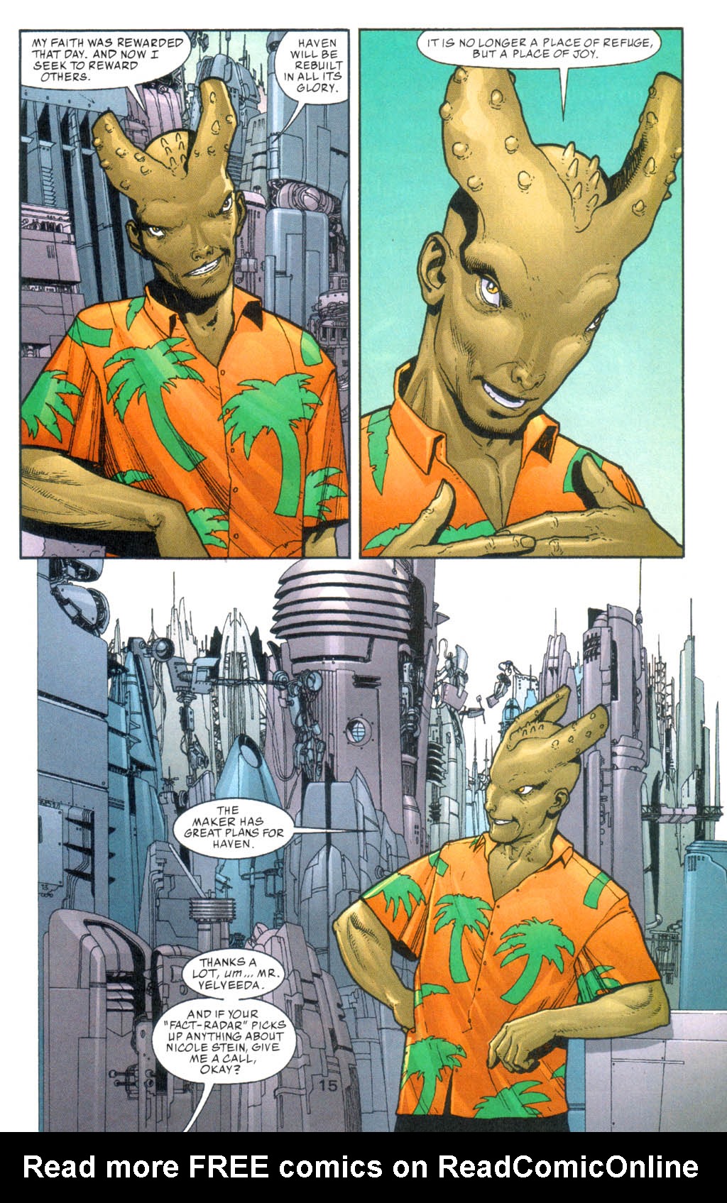 Read online Haven: The Broken City comic -  Issue #3 - 16