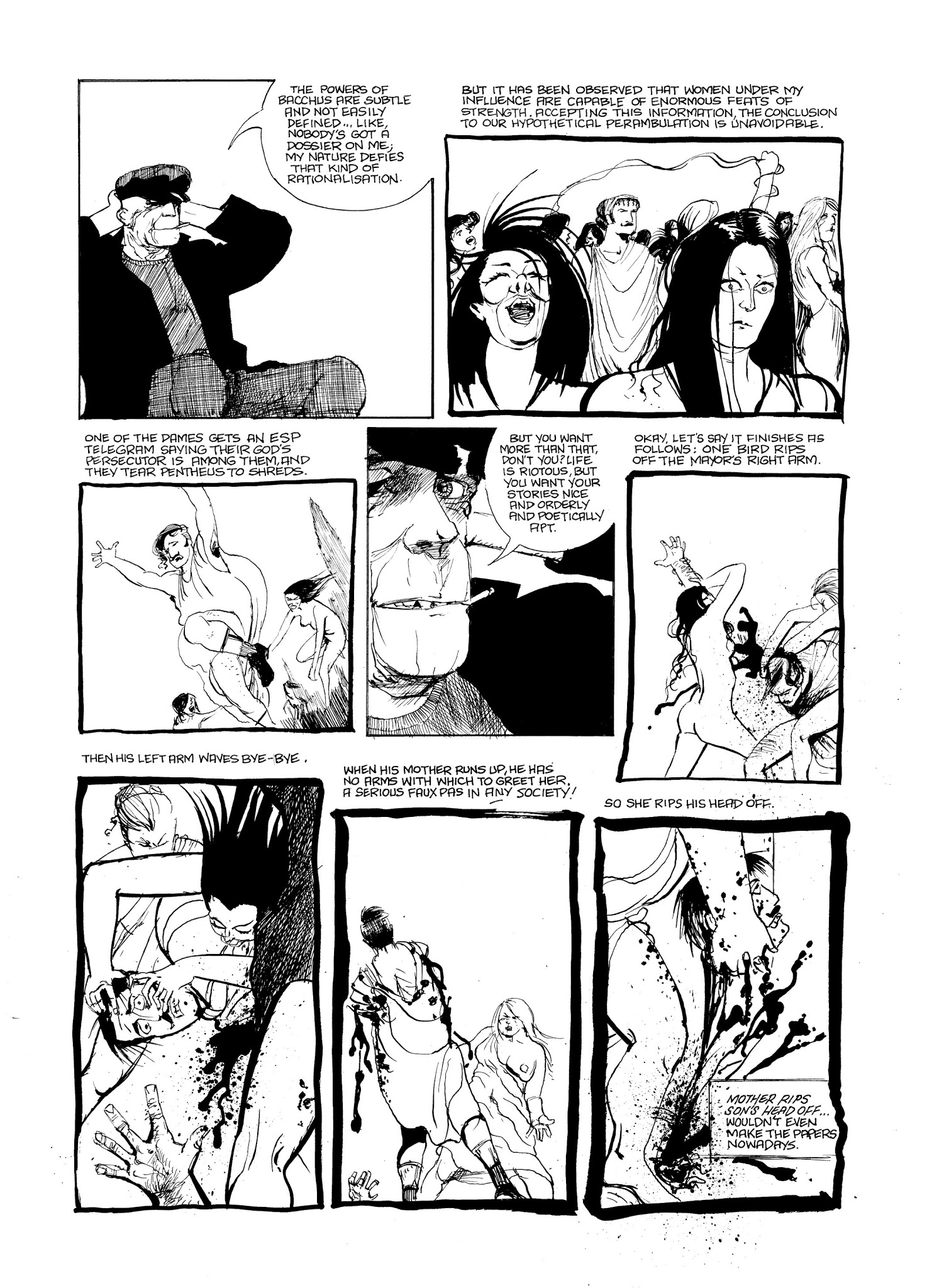 Read online Eddie Campbell's Bacchus comic -  Issue # TPB 2 - 157
