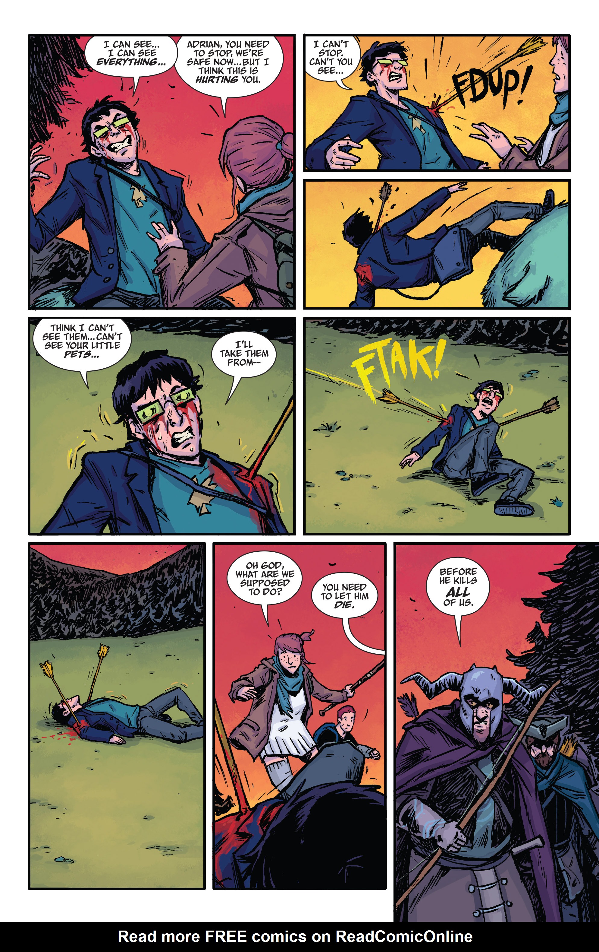 Read online The Woods comic -  Issue #8 - 9