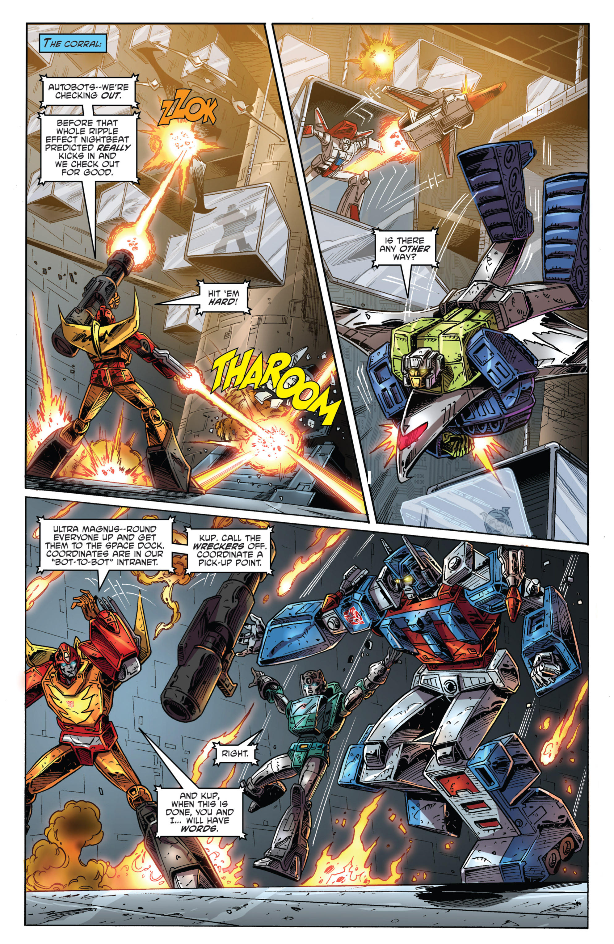 Read online The Transformers: Regeneration One comic -  Issue #99 - 22