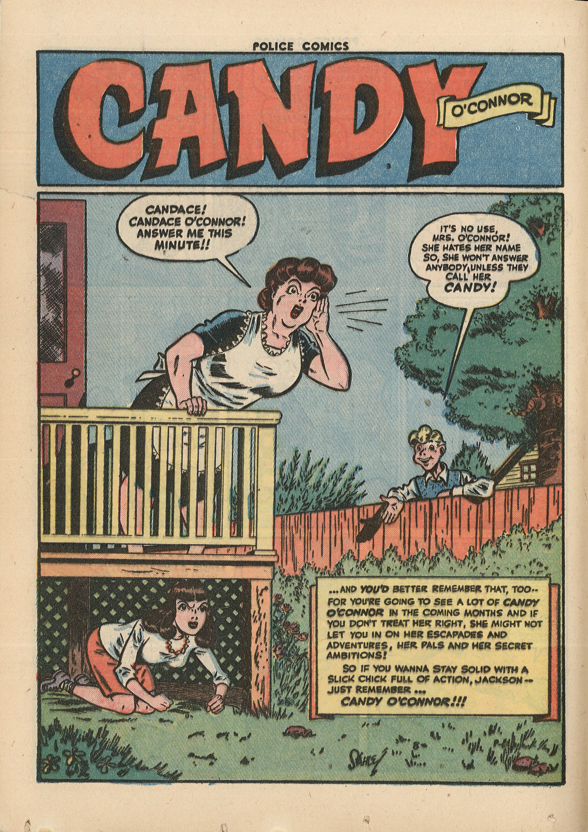 Read online Police Comics comic -  Issue #37 - 30