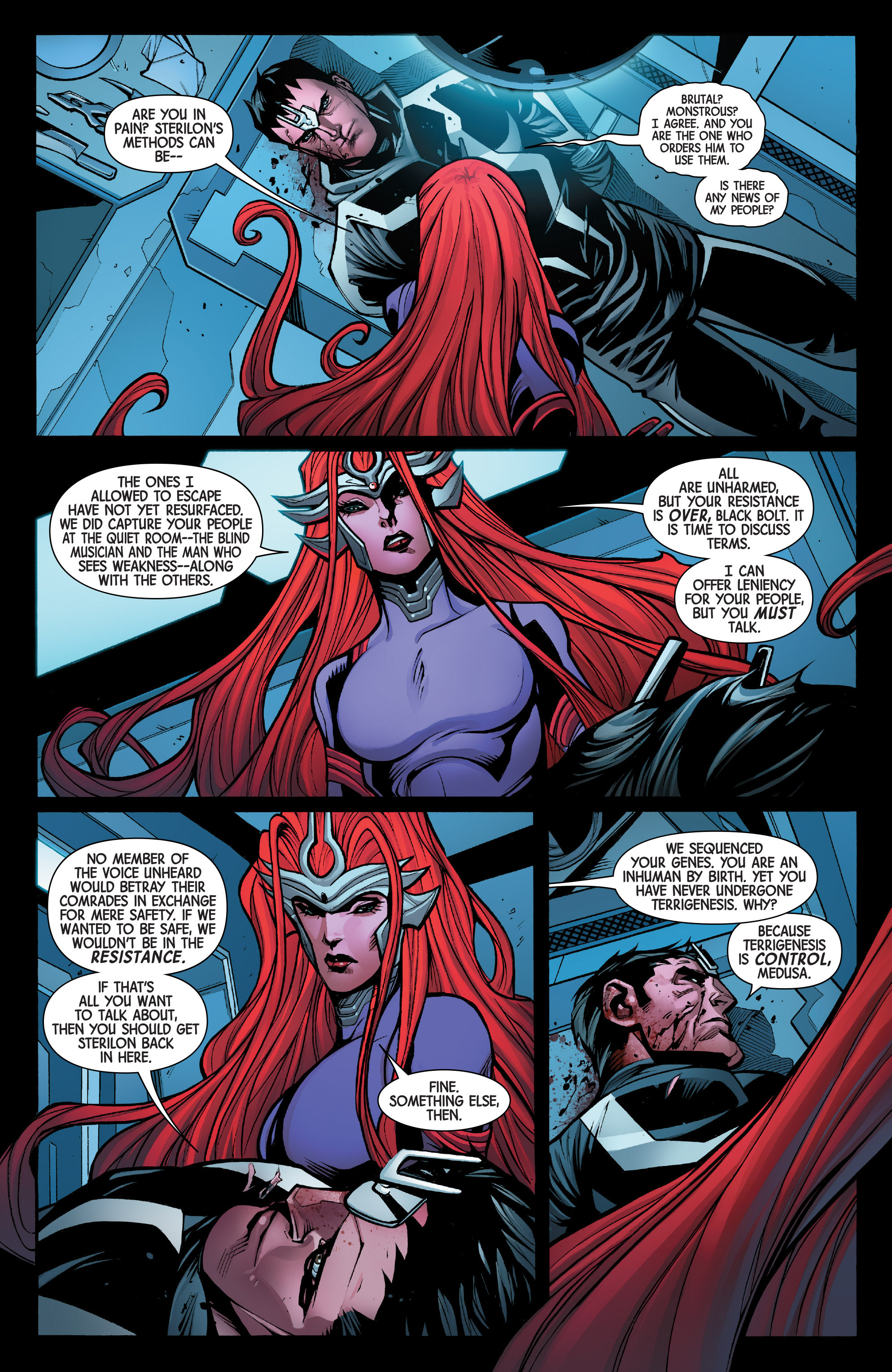 Read online Inhumans: Attilan Rising comic -  Issue #4 - 12