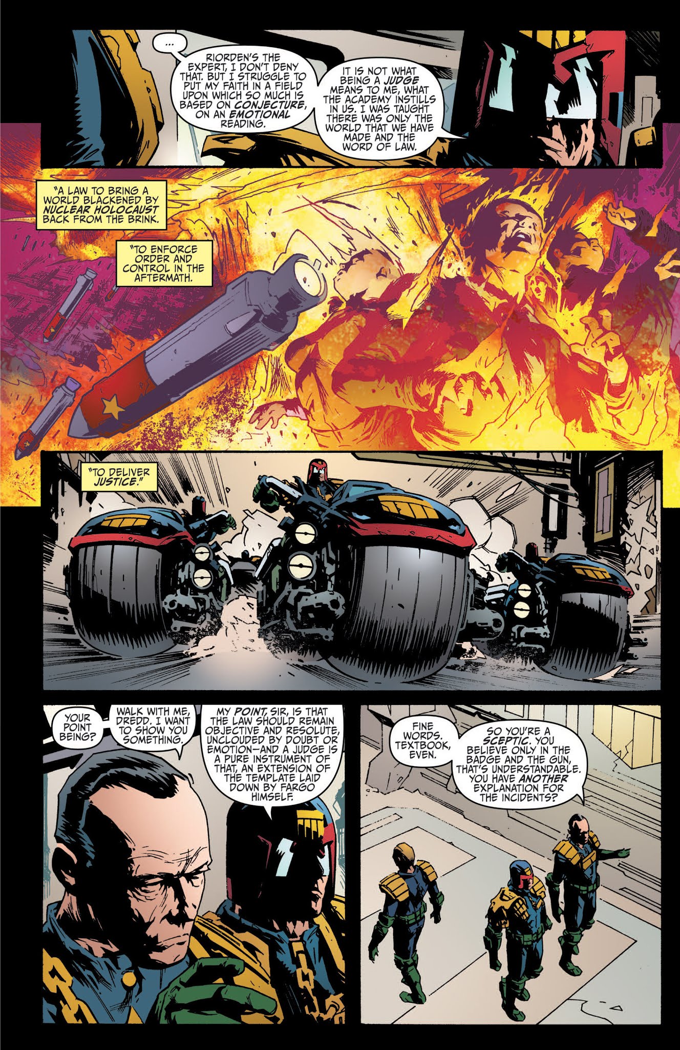 Read online Judge Dredd: Year One comic -  Issue #2 - 7